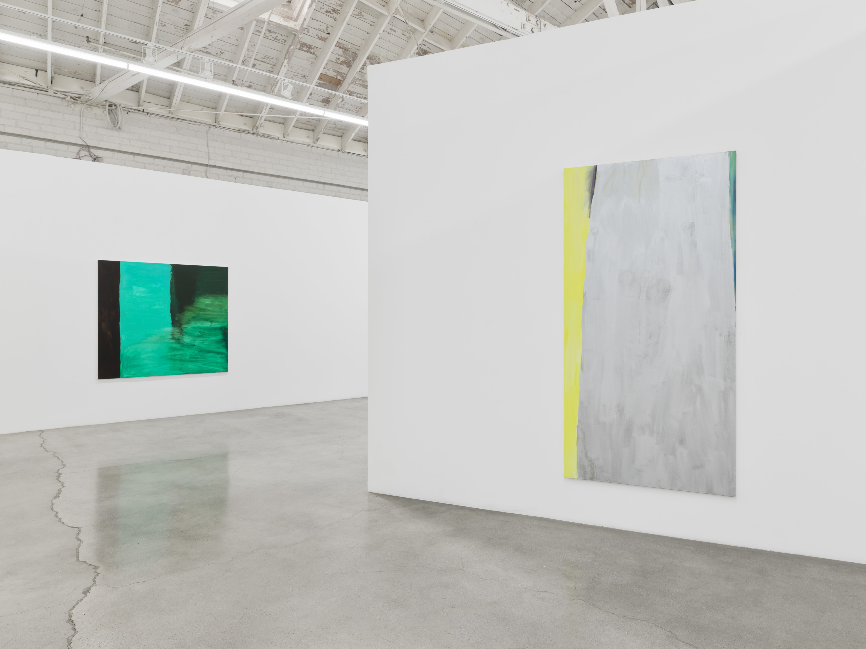 Installation view of Jane Swavely's "Supernatural" at Night Gallery, 2025