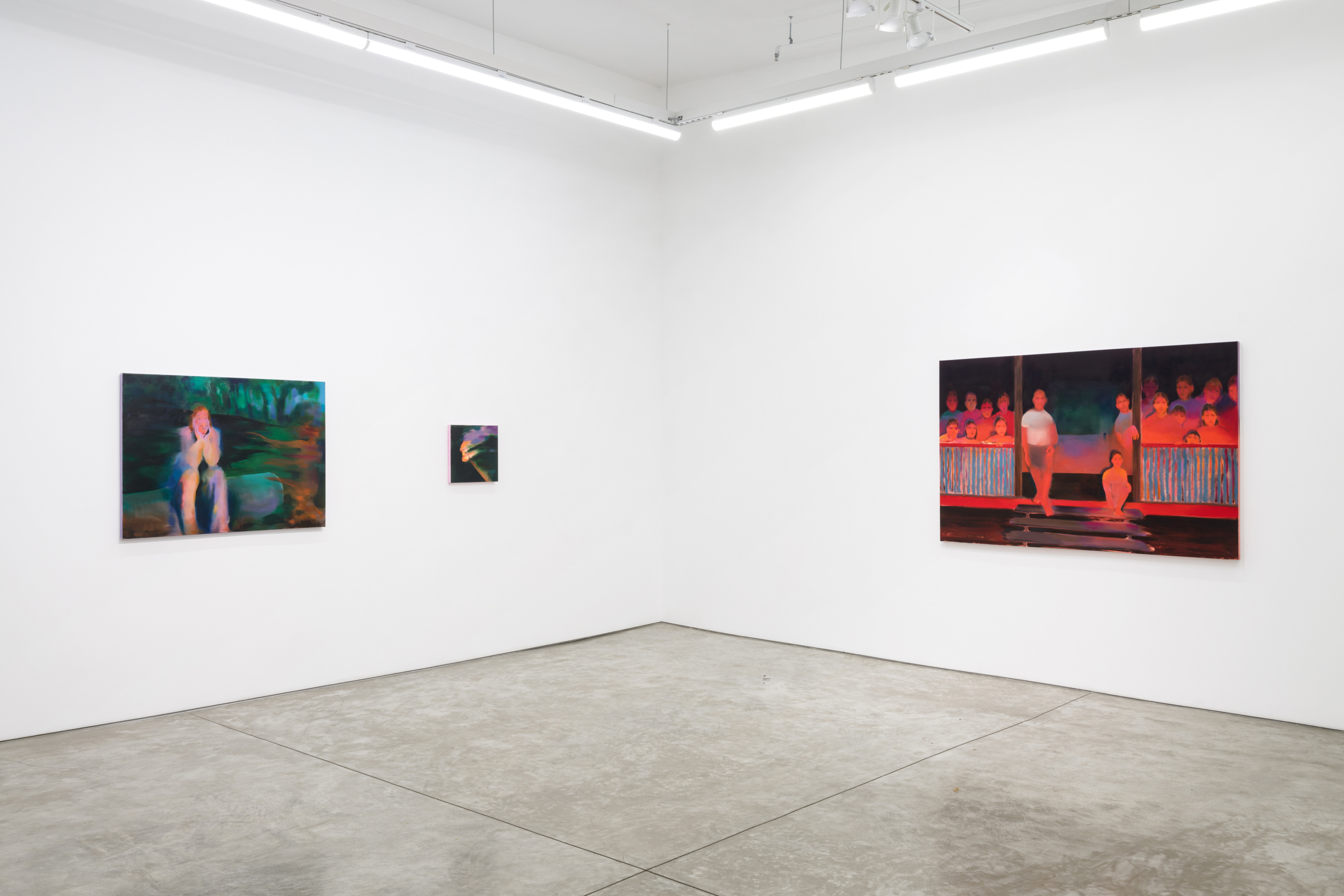 Installation view of Cathleen Clarke’s “Morning Star” at Night Gallery