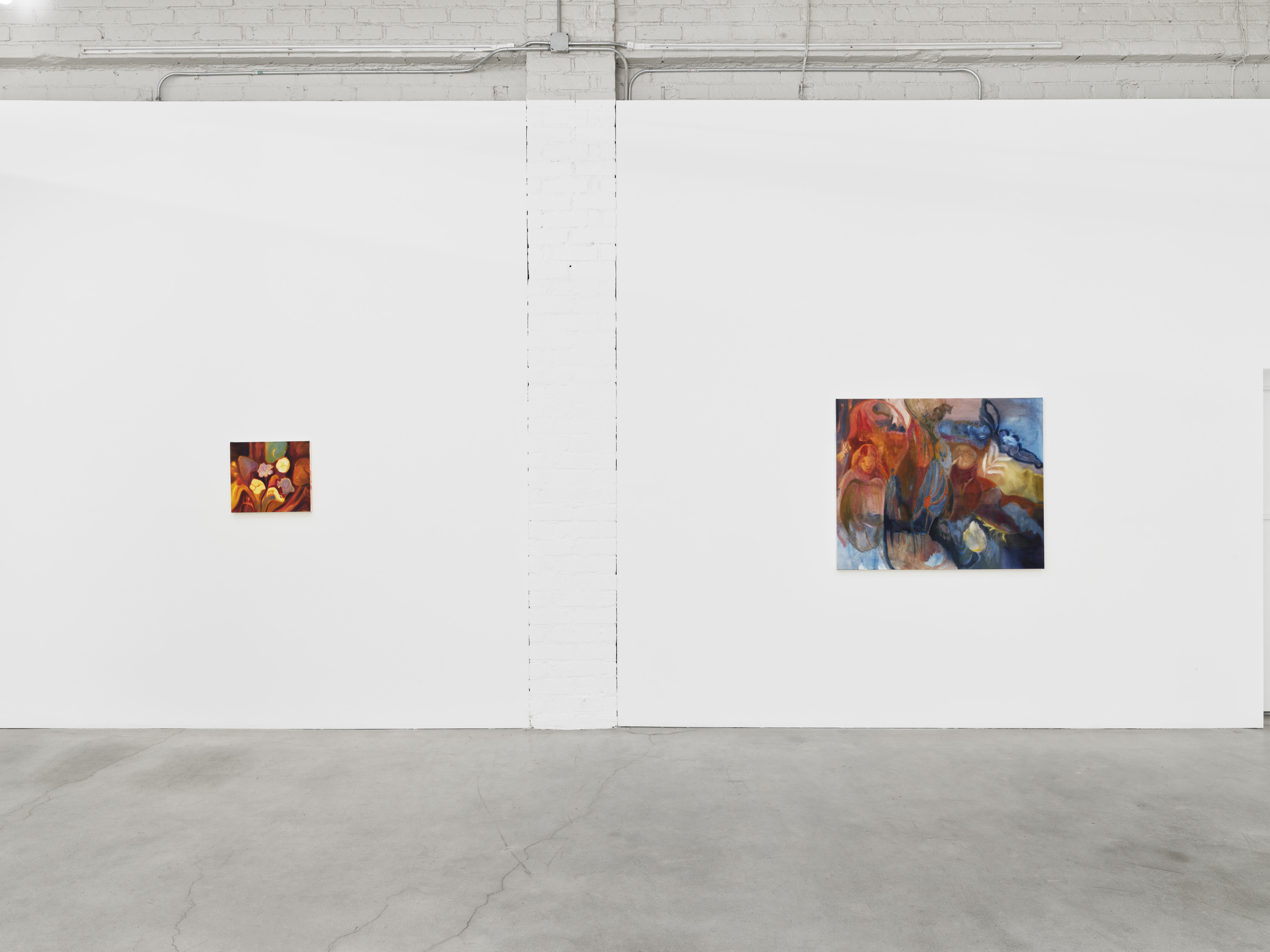 Darby Milbrath, Through the Veil, installation view, 2021