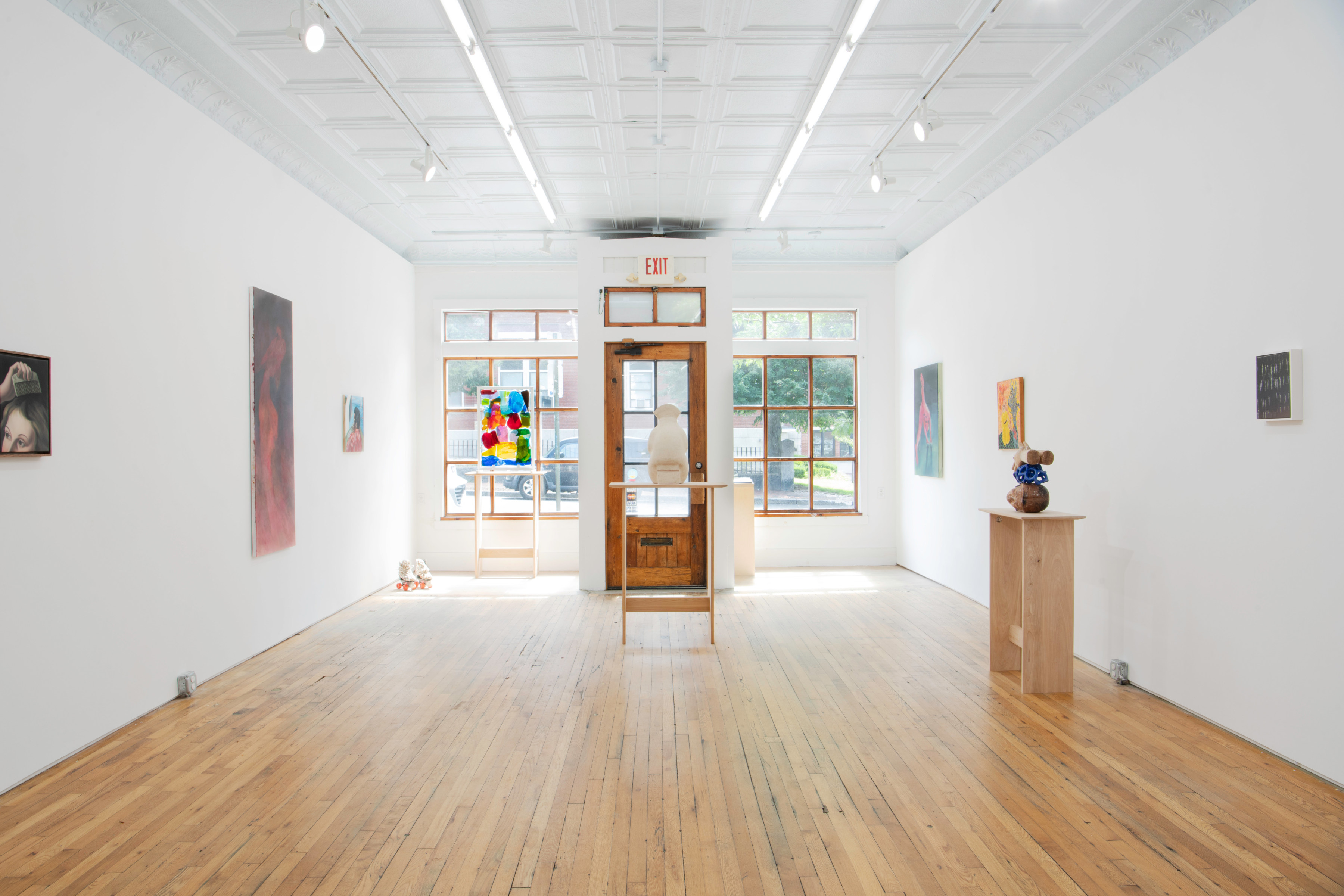 Installation view of "The Wrong Sea" at Dunes, 2024