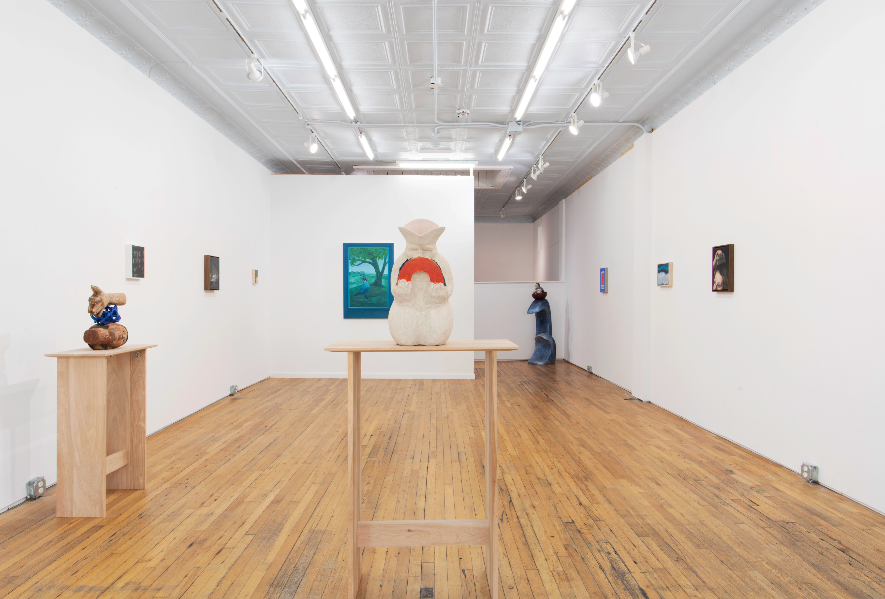 Installation view of "The Wrong Sea" at Dunes, 2024