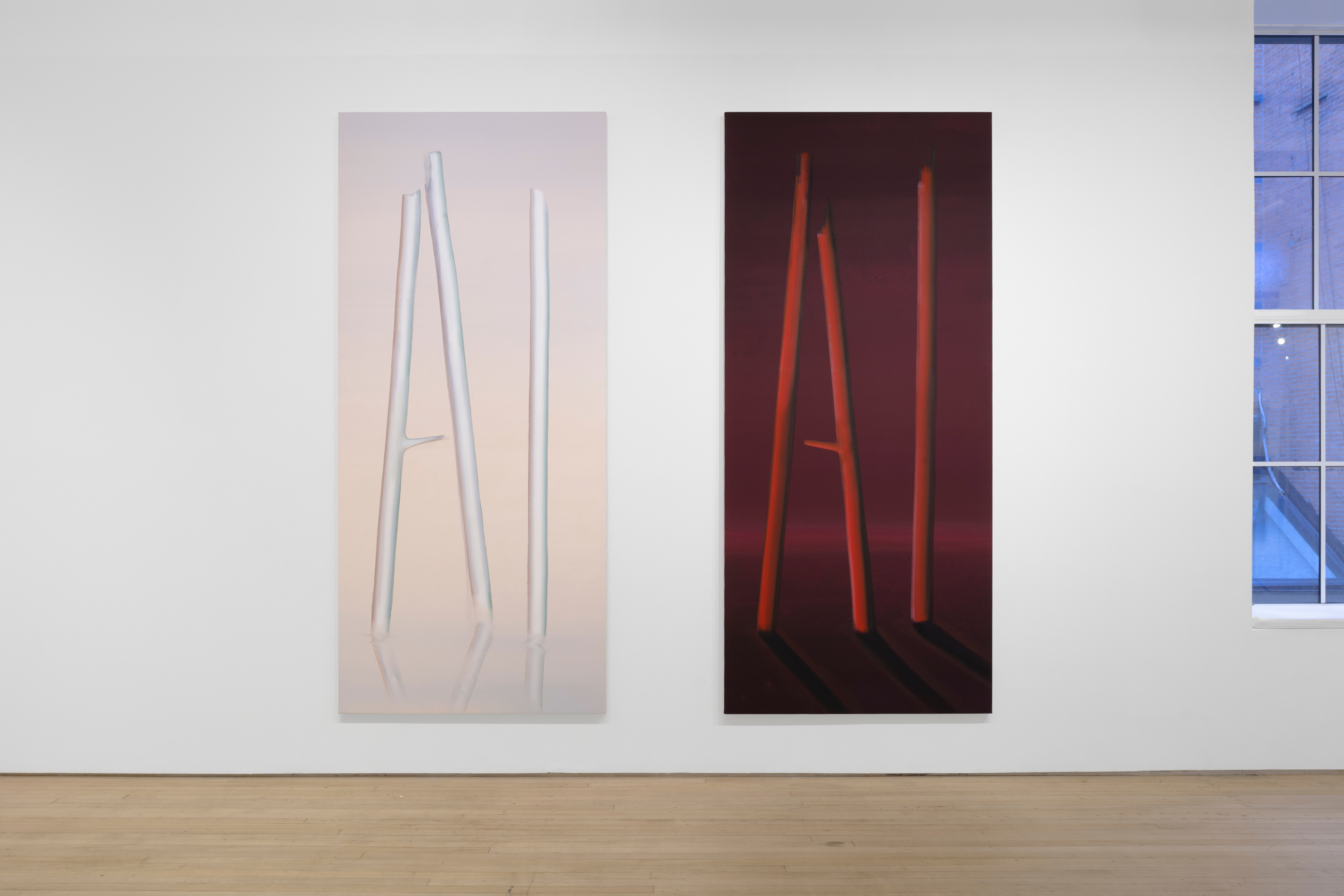 Installation view of "Magnetic Field"