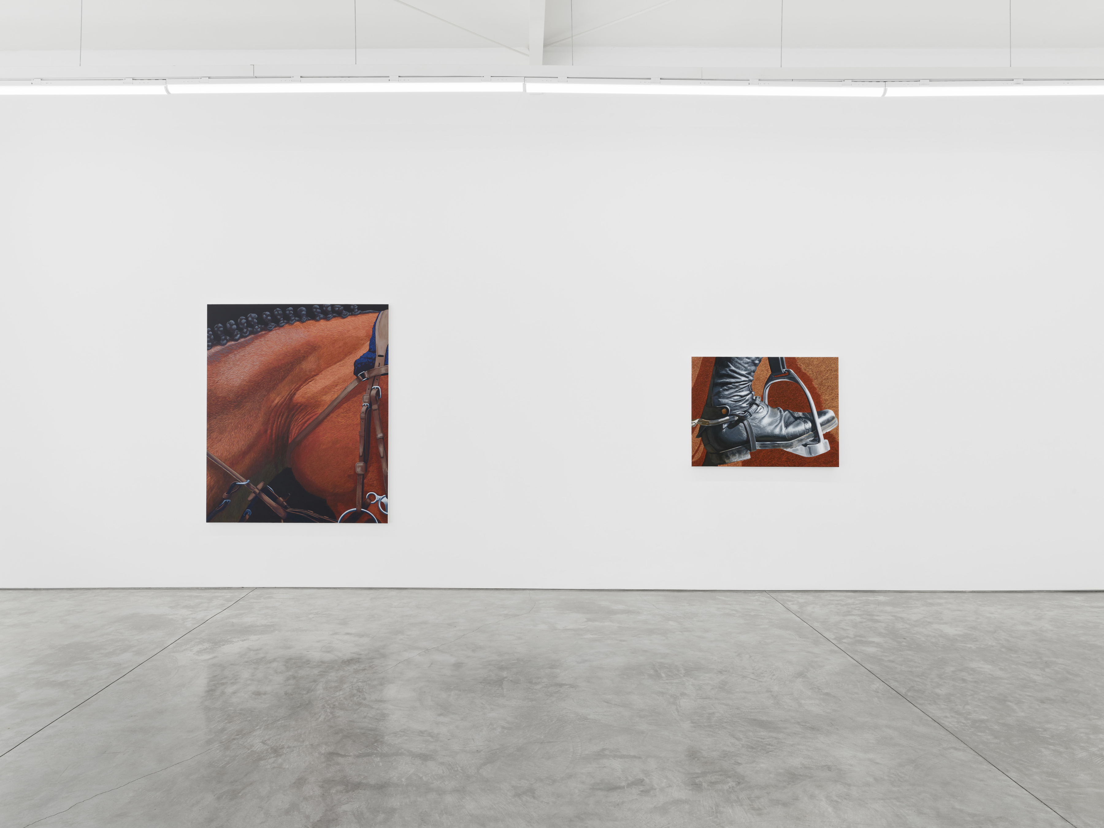 Sarah Miska, Swept, installation view, 2022