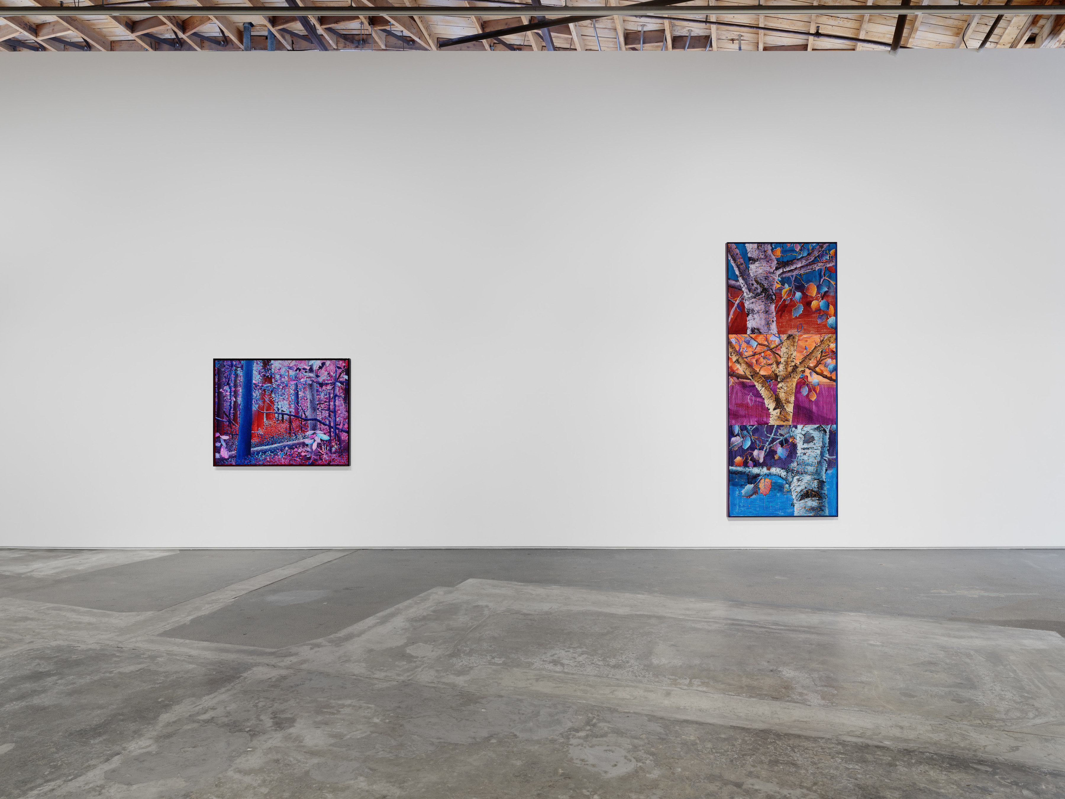 Installation view of "Peace Fellow"