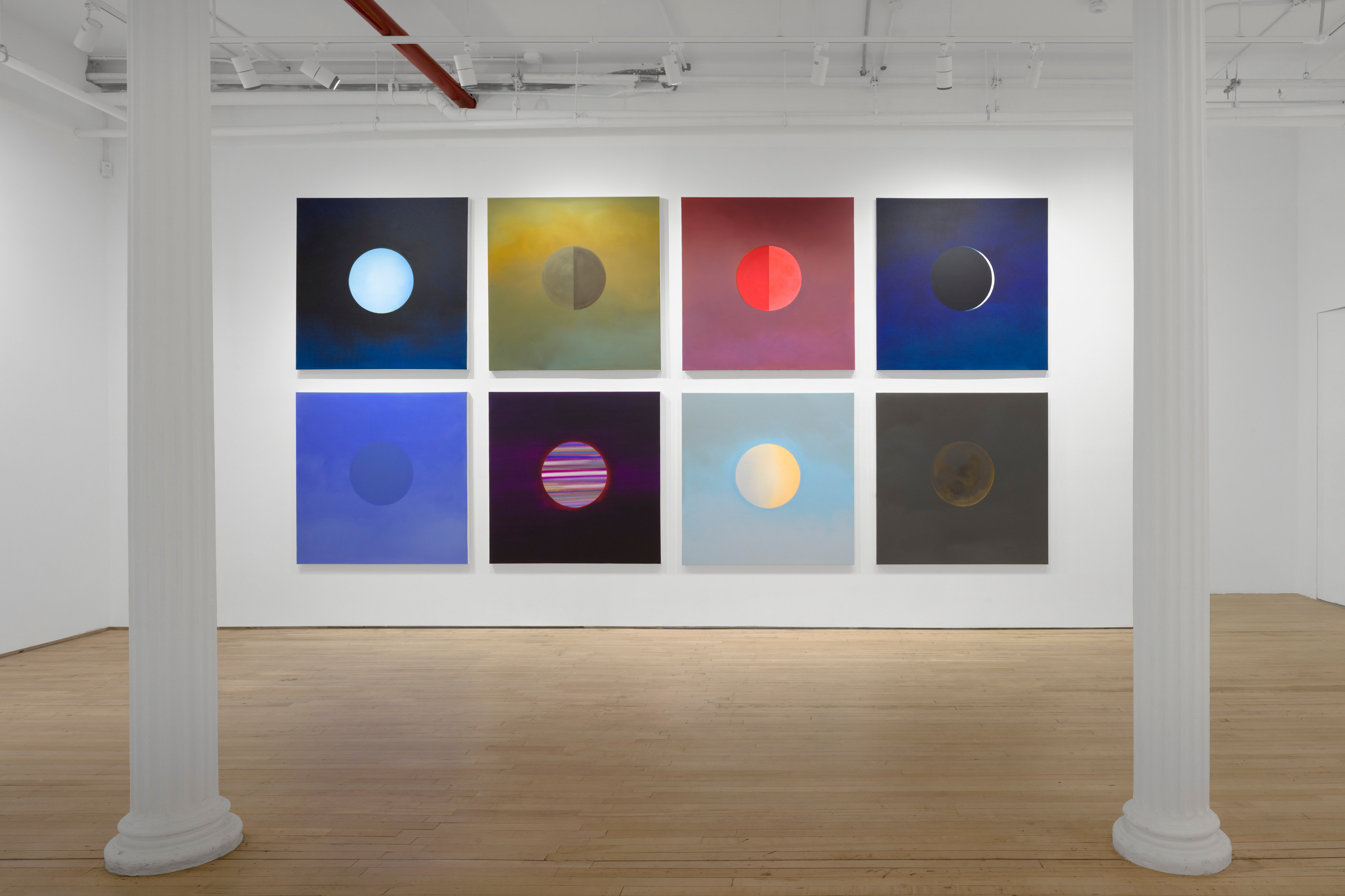 Installation view of "Magnetic Field"