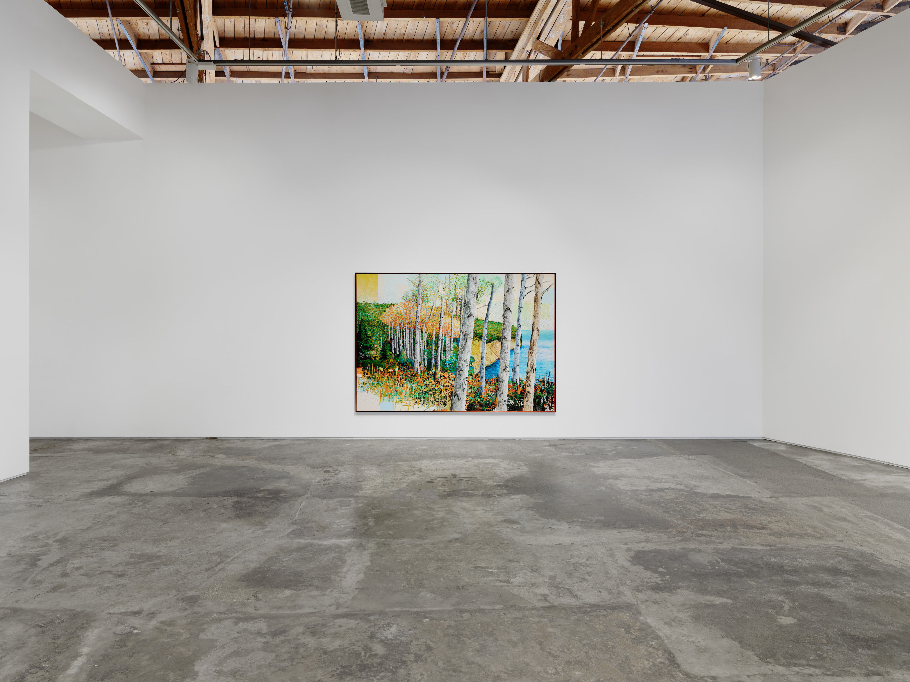 Installation view of "Peace Fellow"