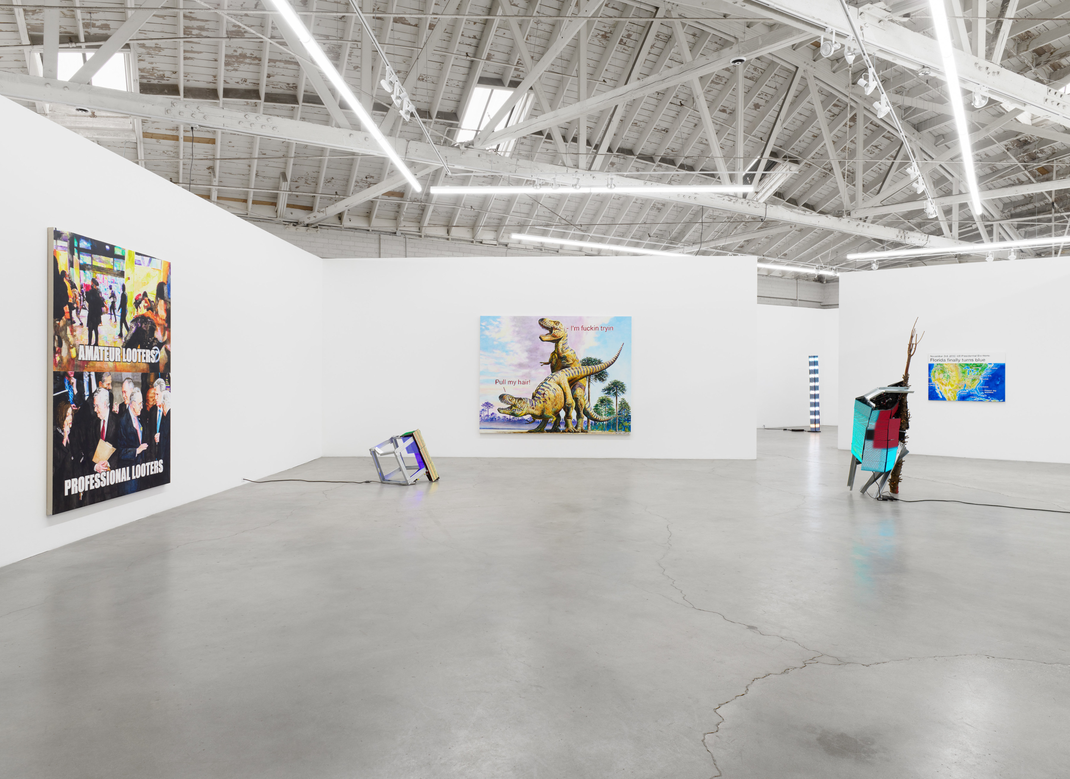 Screen Time, installation view, 2021