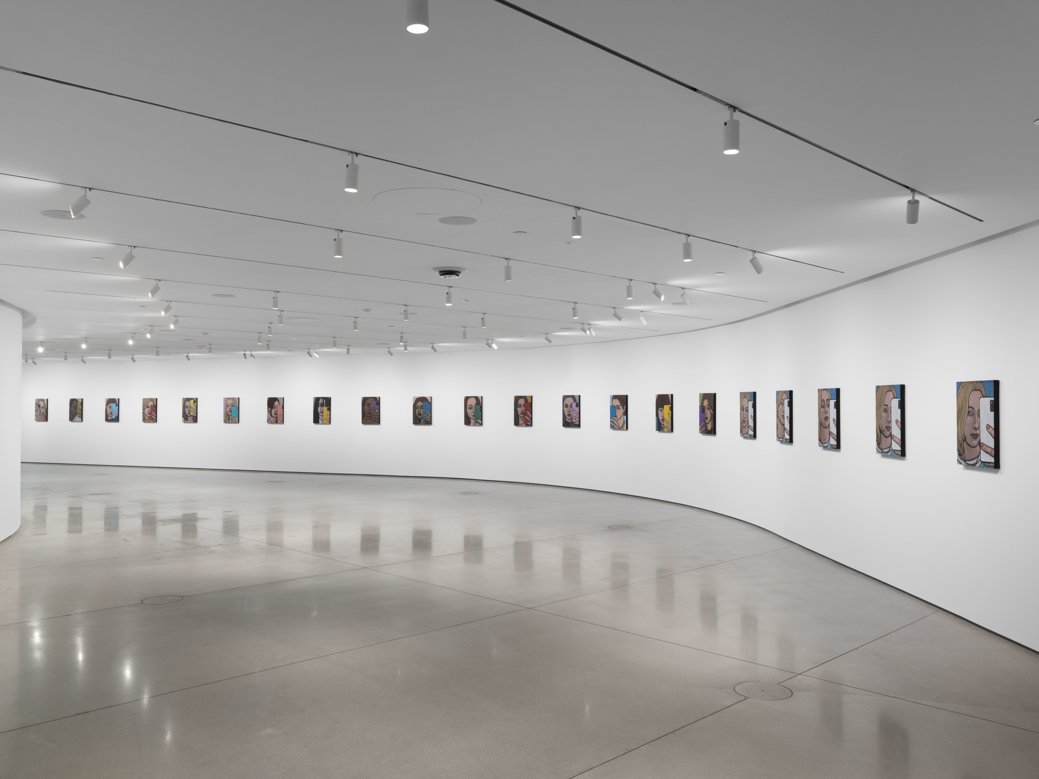 Installation view of Amy Adler’s “Nice Girl” at the Orange County Museum of Art, 2025