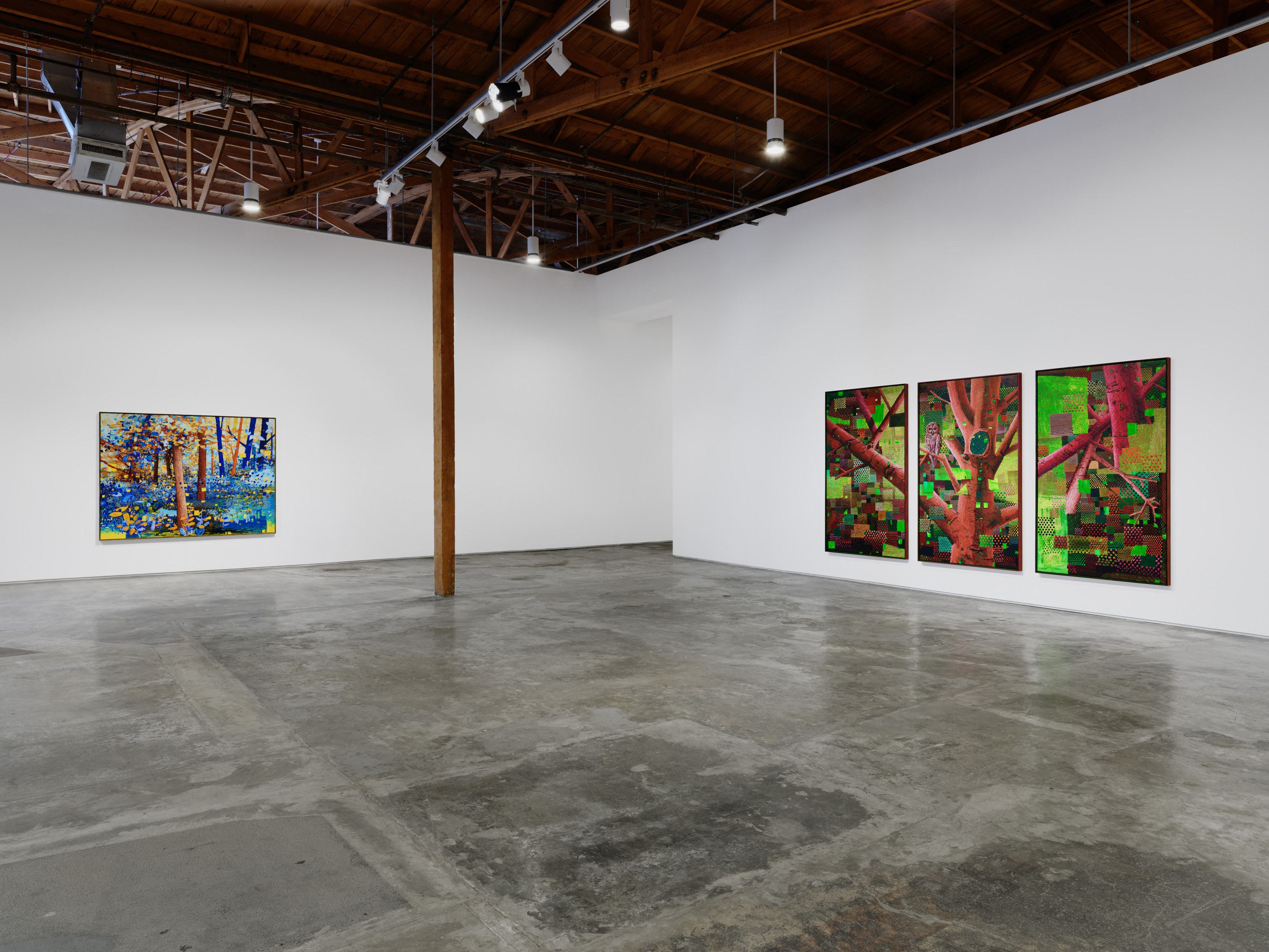 Installation view of "Peace Fellow"