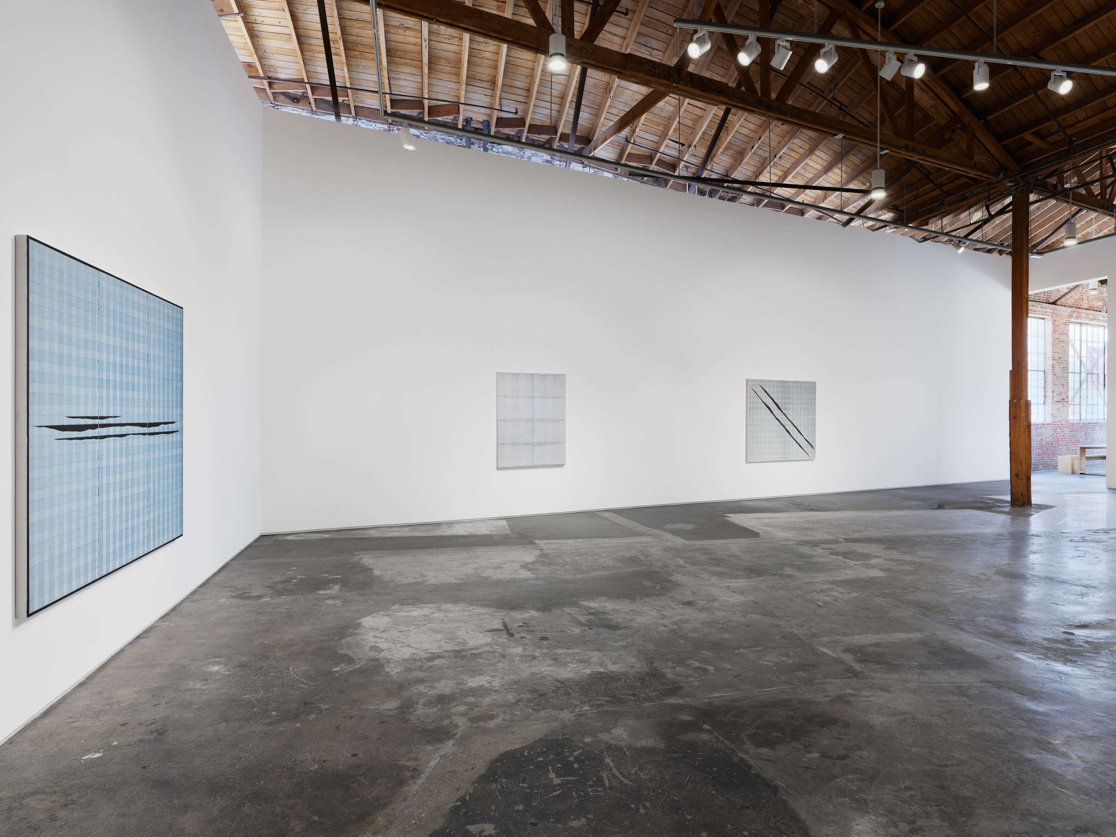 Installation view of "Shoot Forth Thunder"