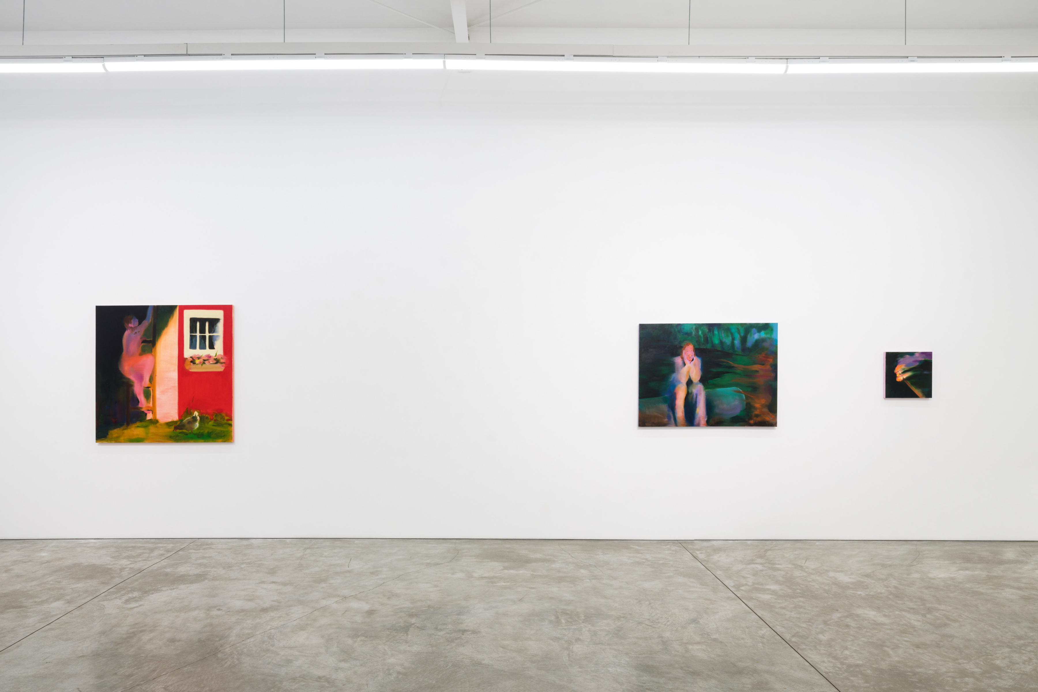 Installation view of Cathleen Clarke’s “Morning Star” at Night Gallery