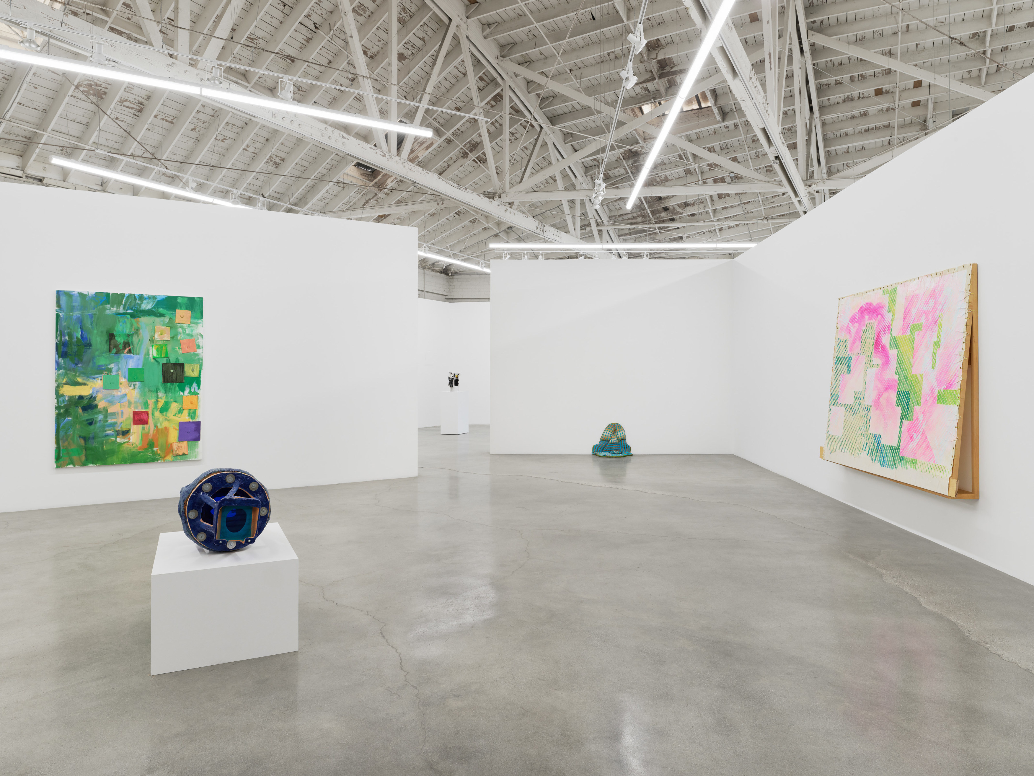 Installation view of Form and Feeling at Night Gallery.