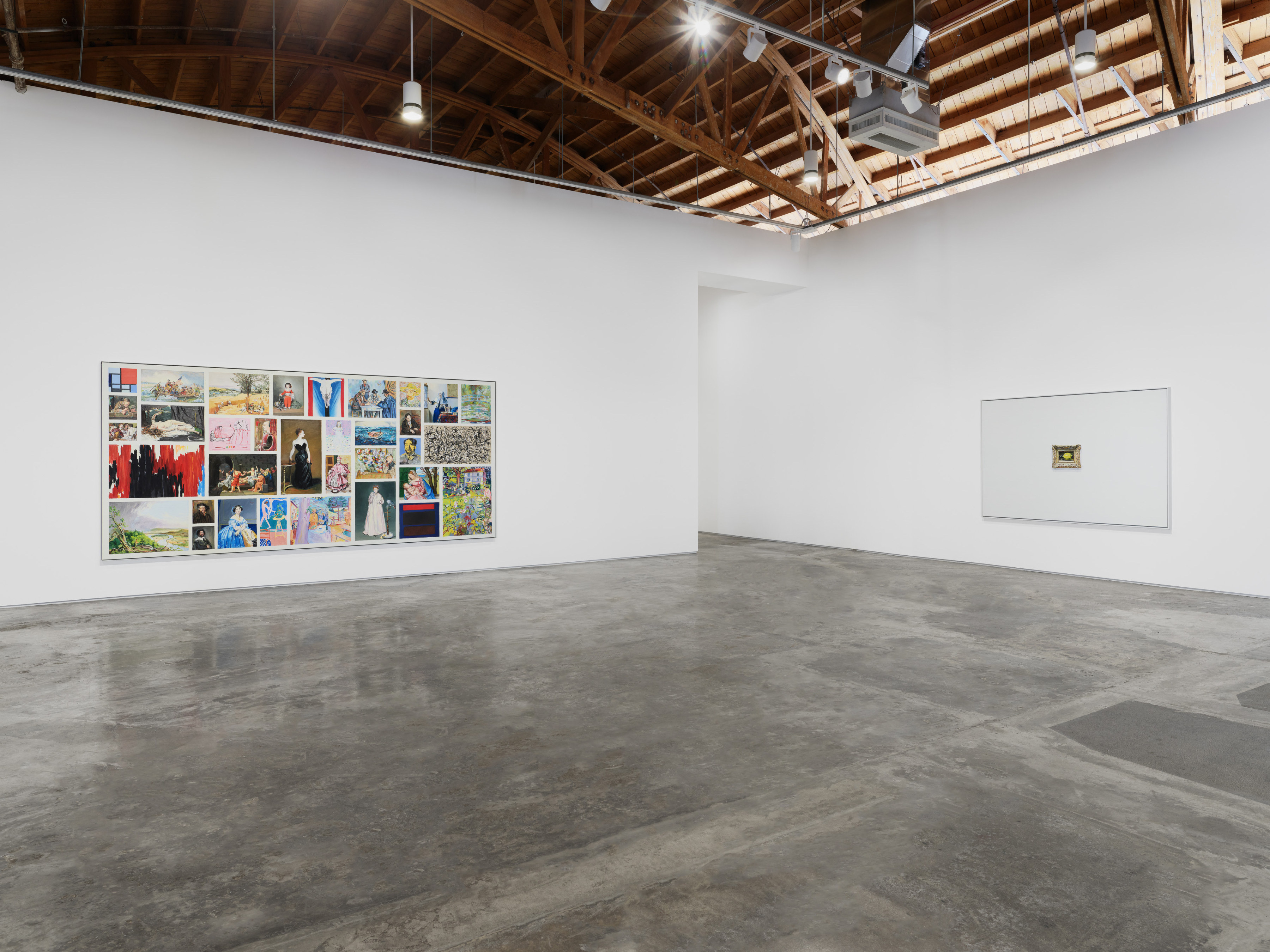 Installation view of Cynthia Daignault’s exhibition “The Lemon” at Night Gallery