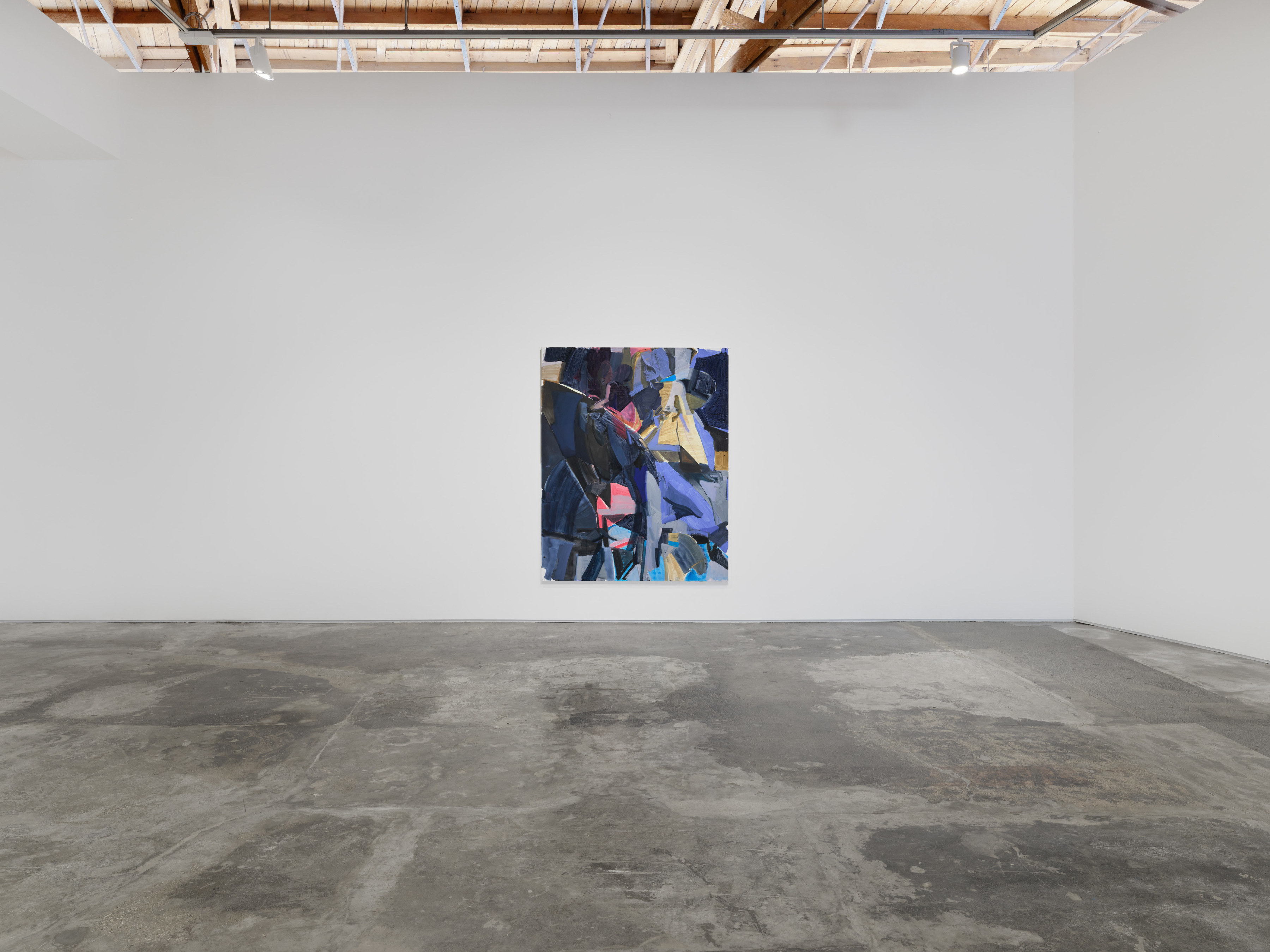 Installation view of Sarah Awad's exhibition "To Hold a Thing" at Night Gallery