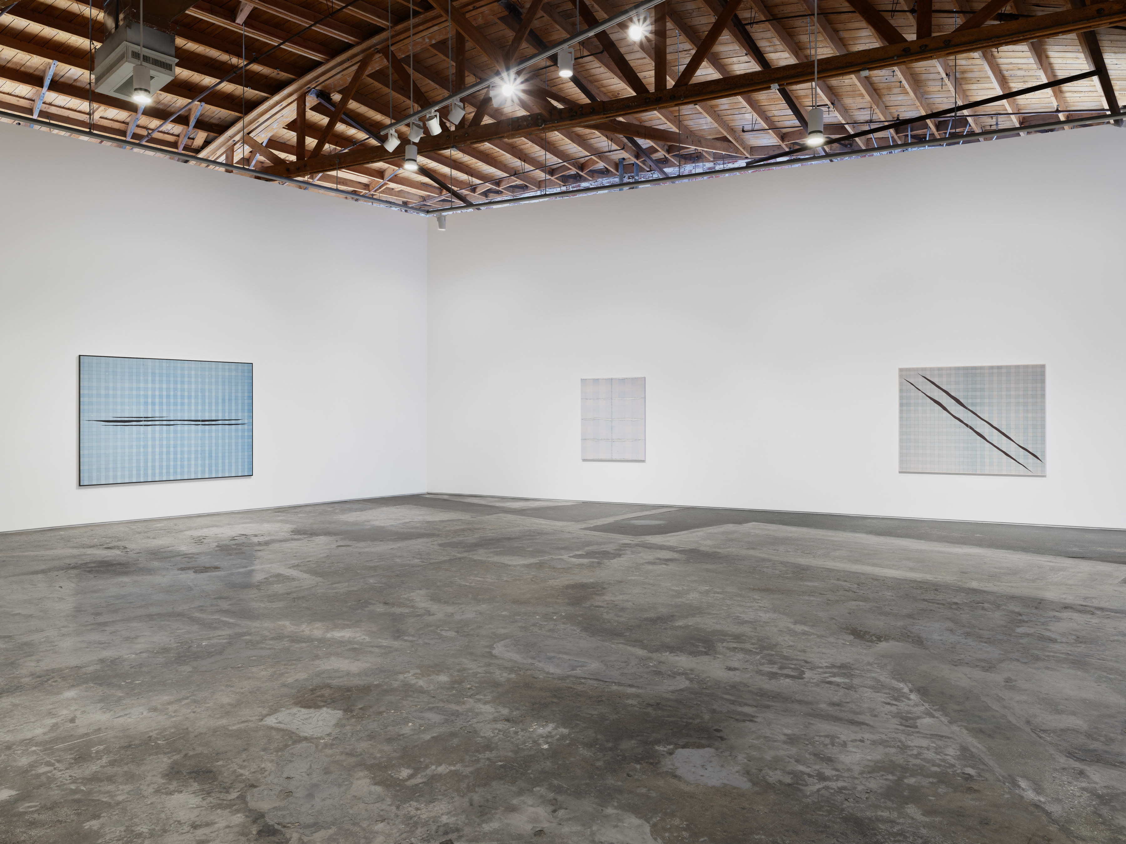 Installation view of "Shoot Forth Thunder"