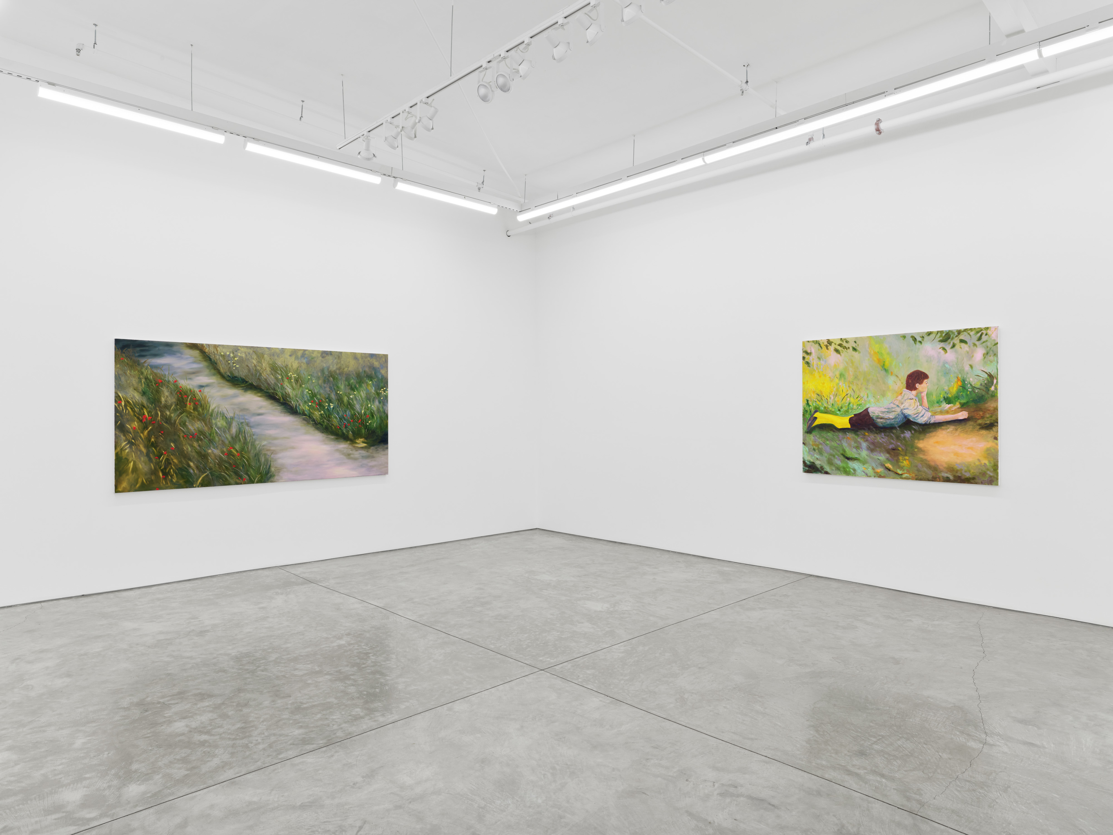 Installation view of Coco Young's "Passage" at Night Gallery.