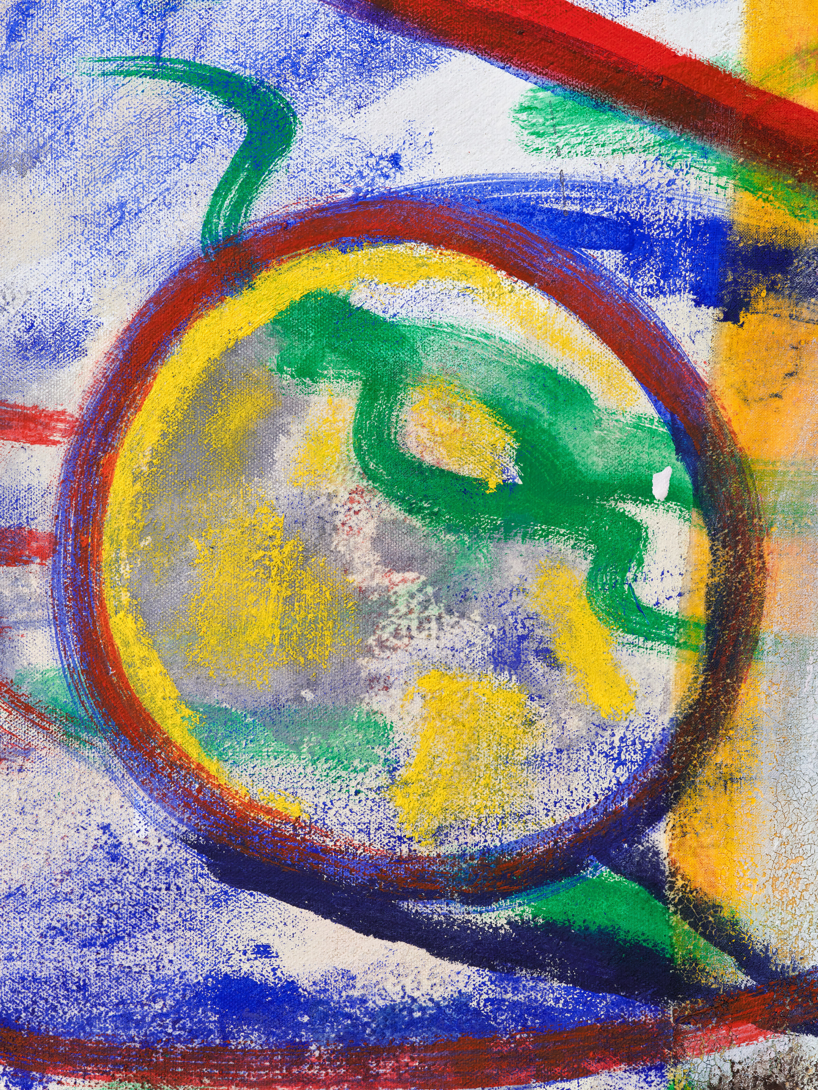 Detail of a headlight in "Autofiction"