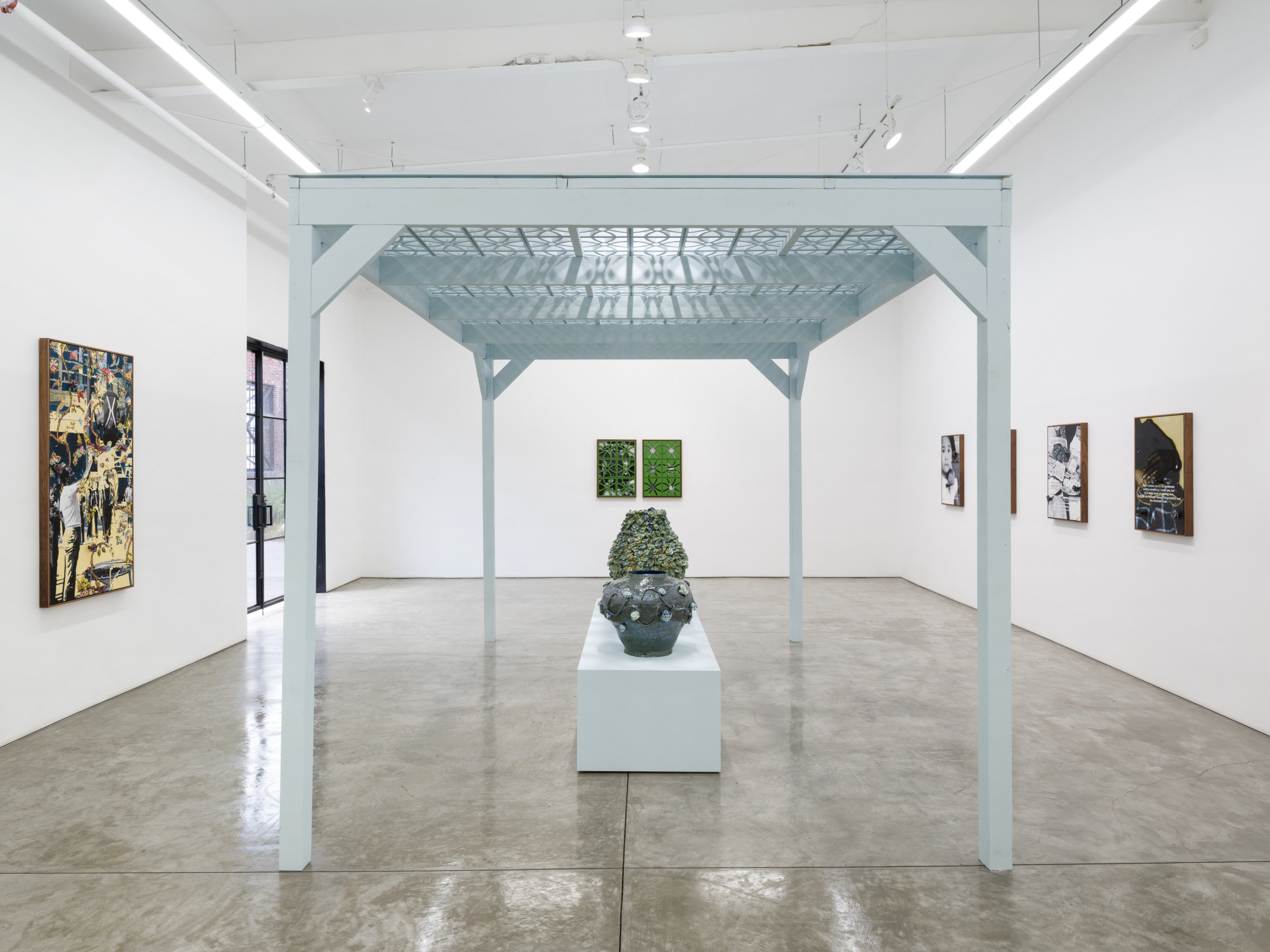 Installation view of "Dust of the Streets"