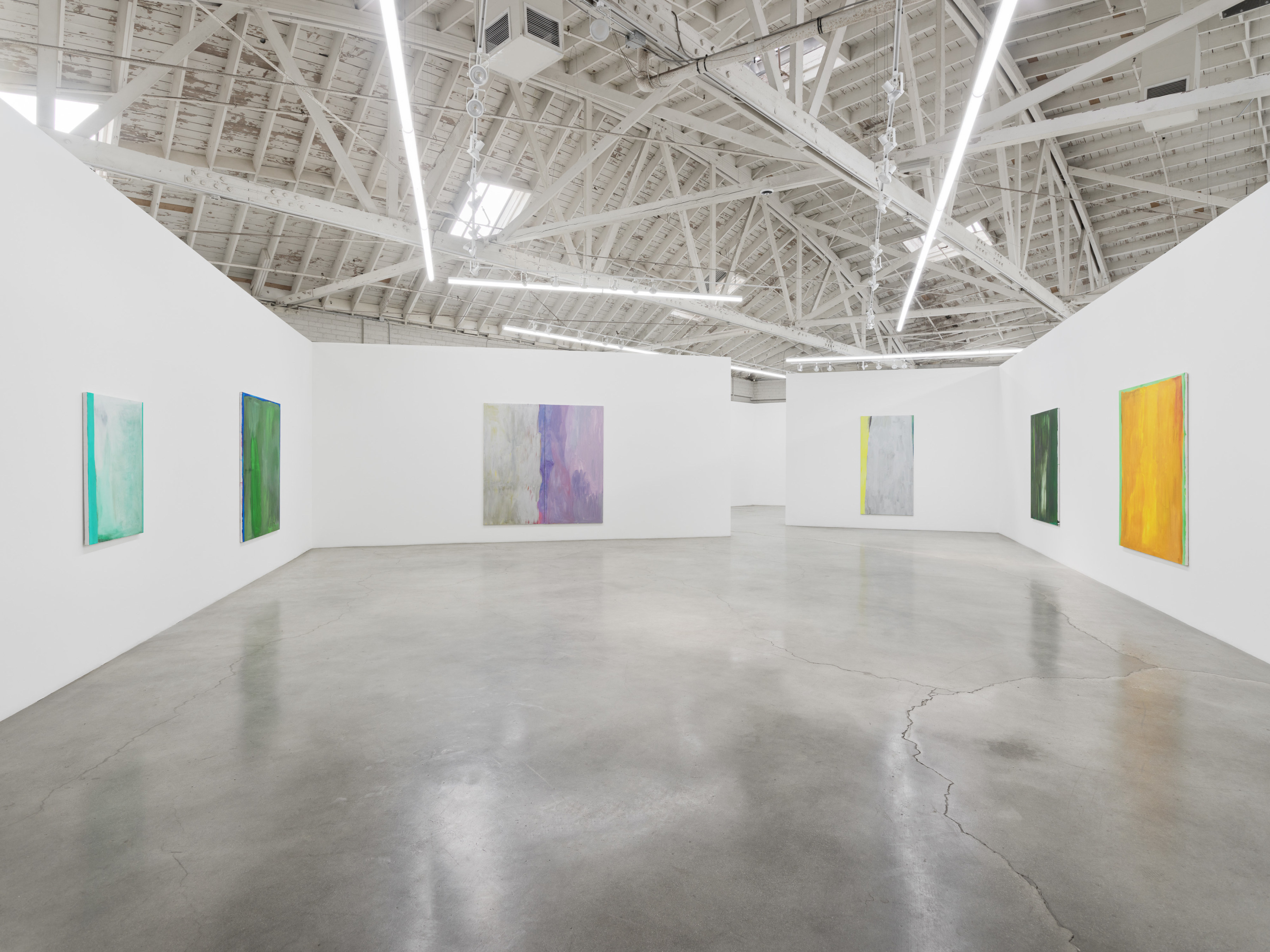 Installation view of Jane Swavely's "Supernatural" at Night Gallery, 2025