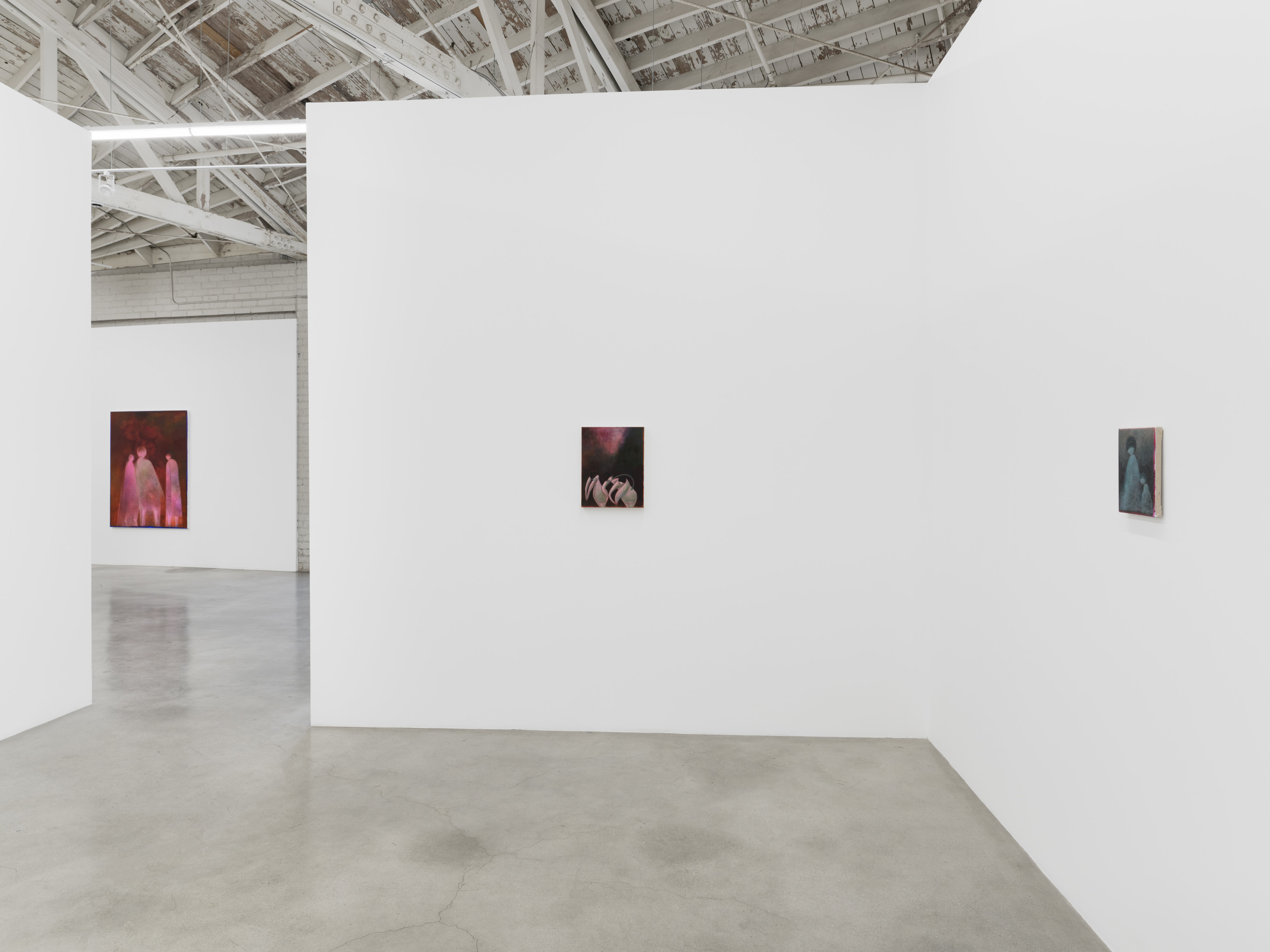 Installation view of Tahnee Lonsdale's "A billion tiny moons" at Night Gallery.