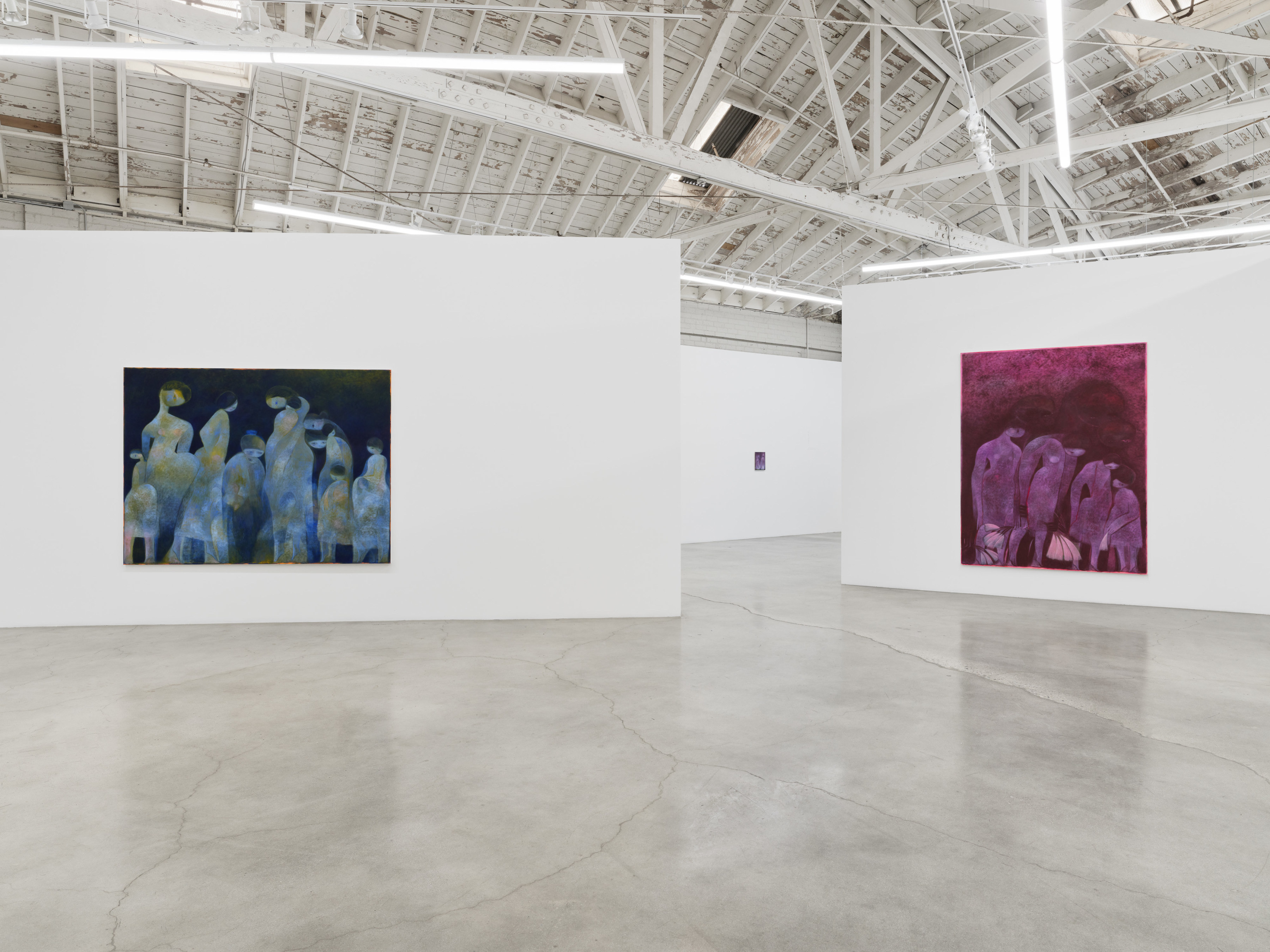 Installation view of Tahnee Lonsdale's "A billion tiny moons" at Night Gallery.