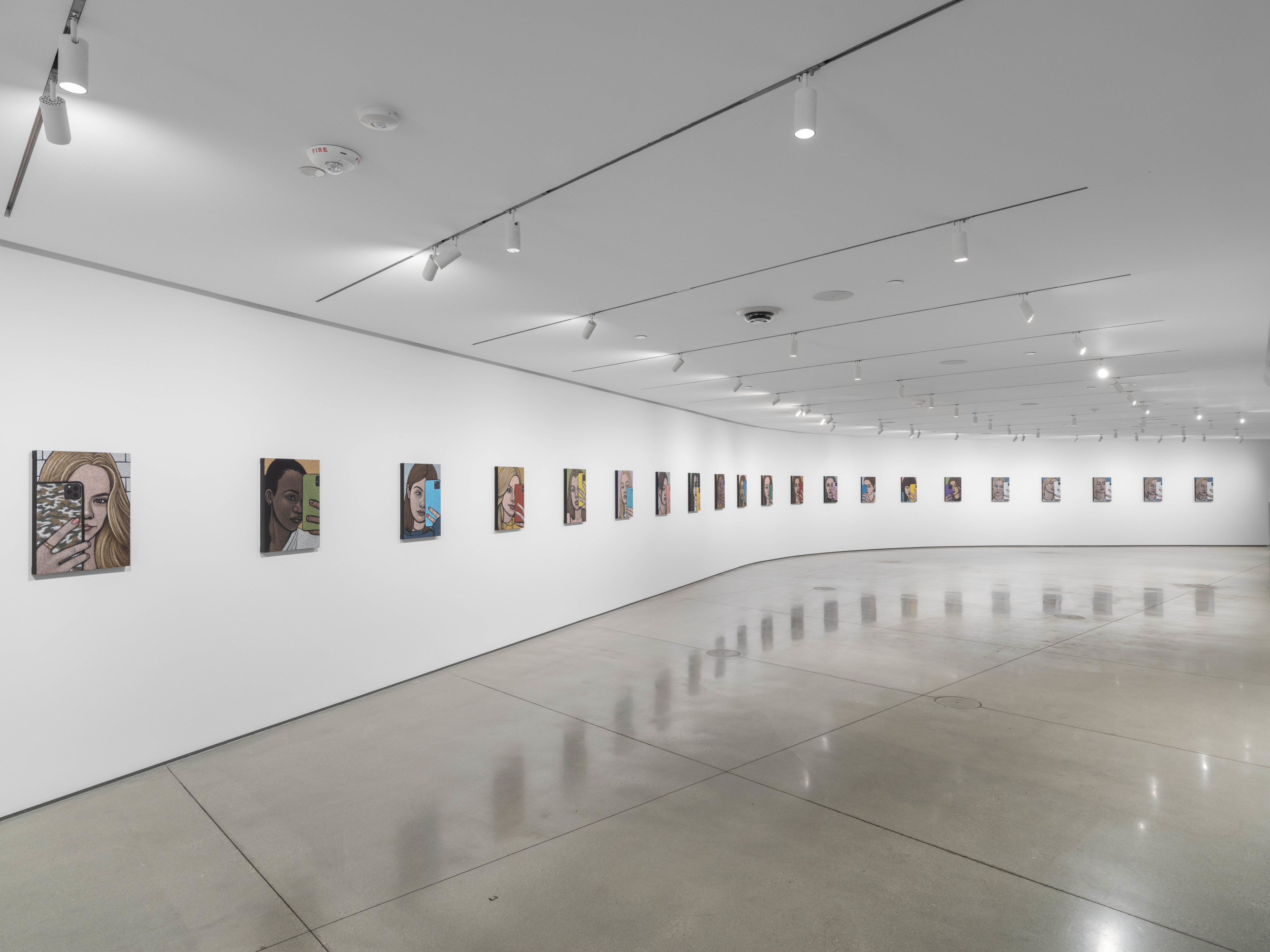 Installation view of Amy Adler’s “Nice Girl” at the Orange County Museum of Art, 2025