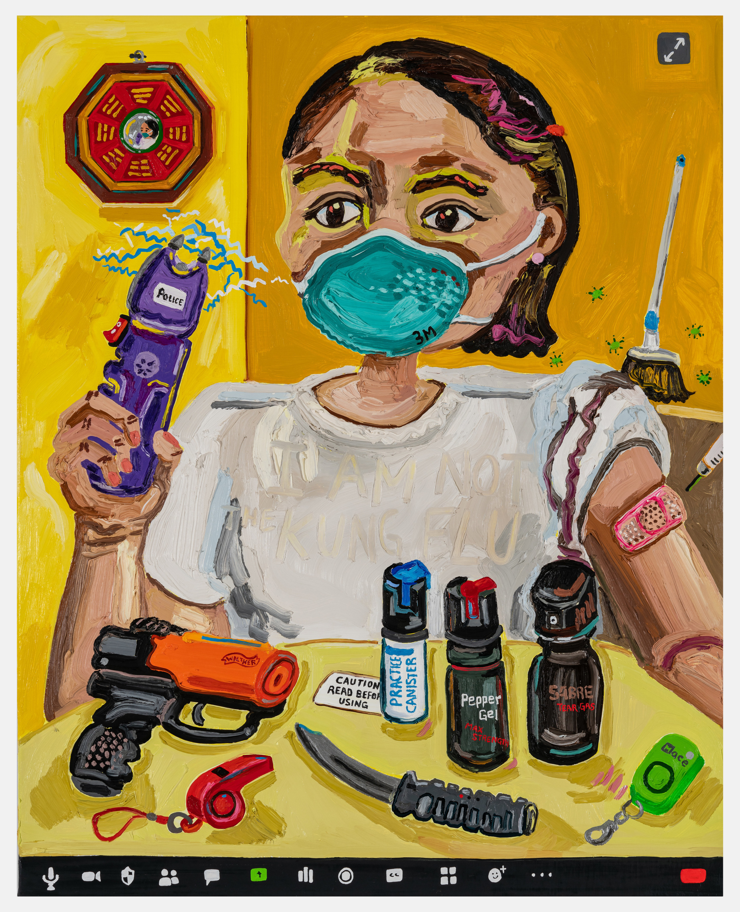 Susan Chen, I Am Not the Kung Flu, Artwork