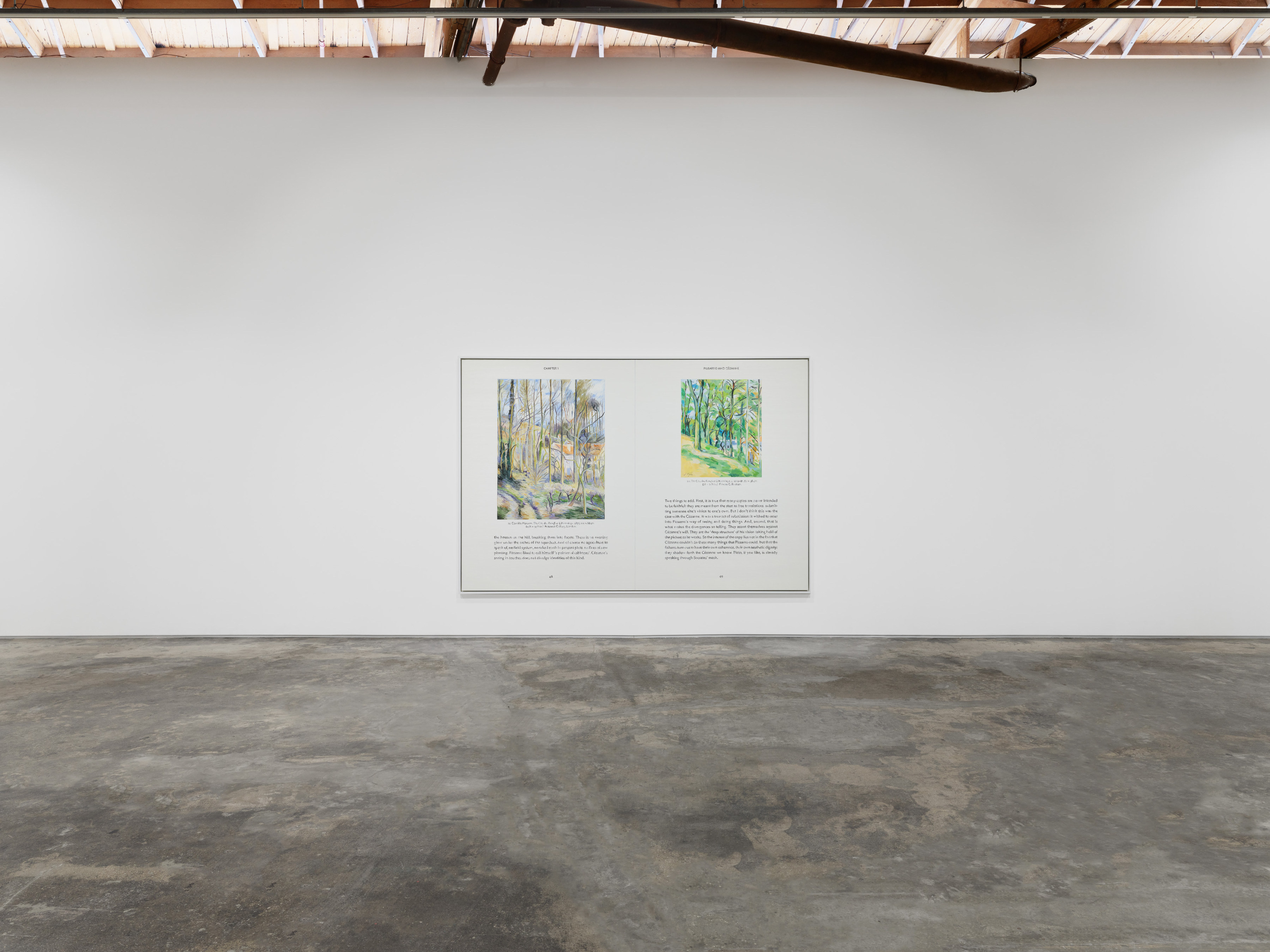 Installation view of Cynthia Daignault’s exhibition “The Lemon” at Night Gallery