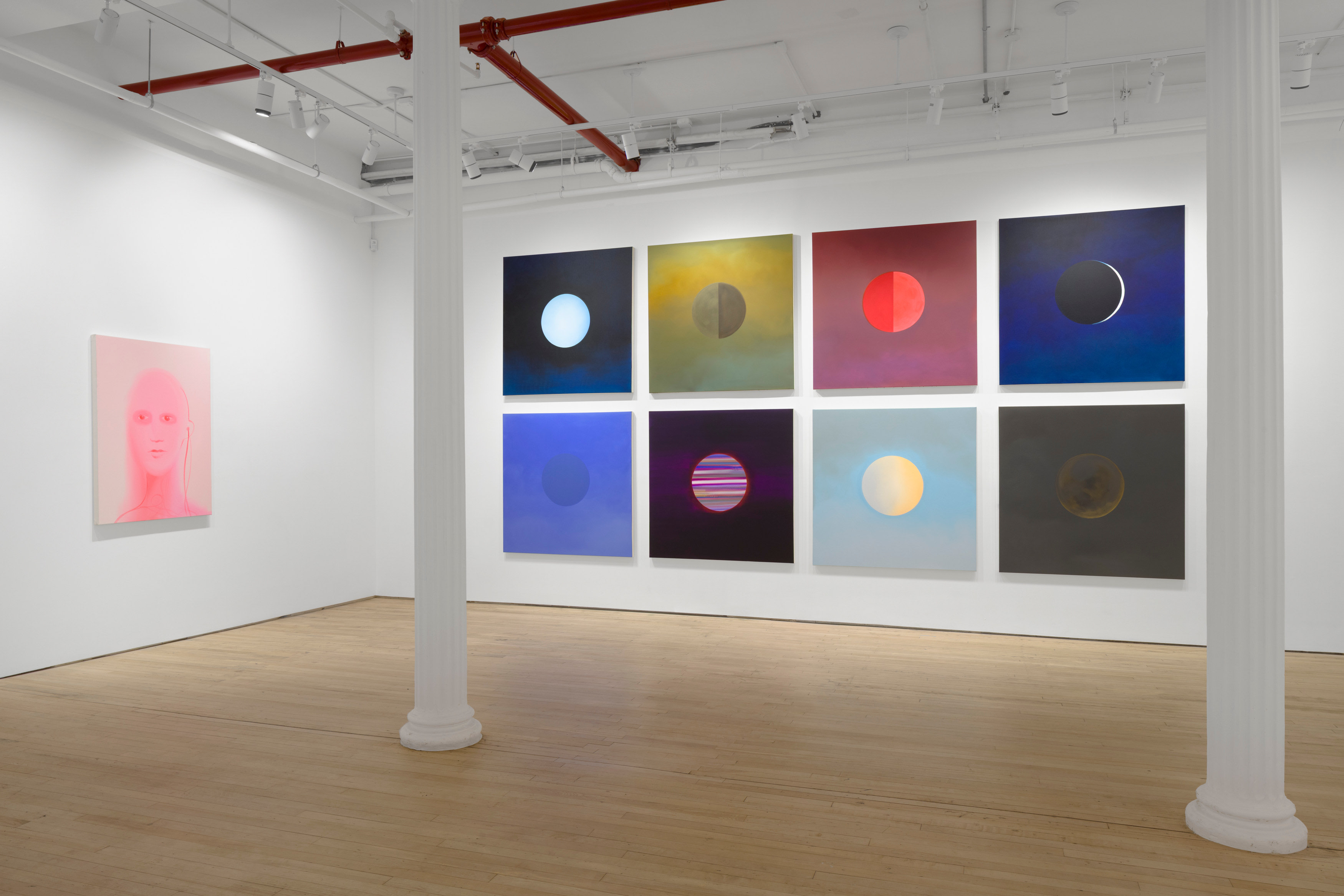 Installation view of "Magnetic Field" 