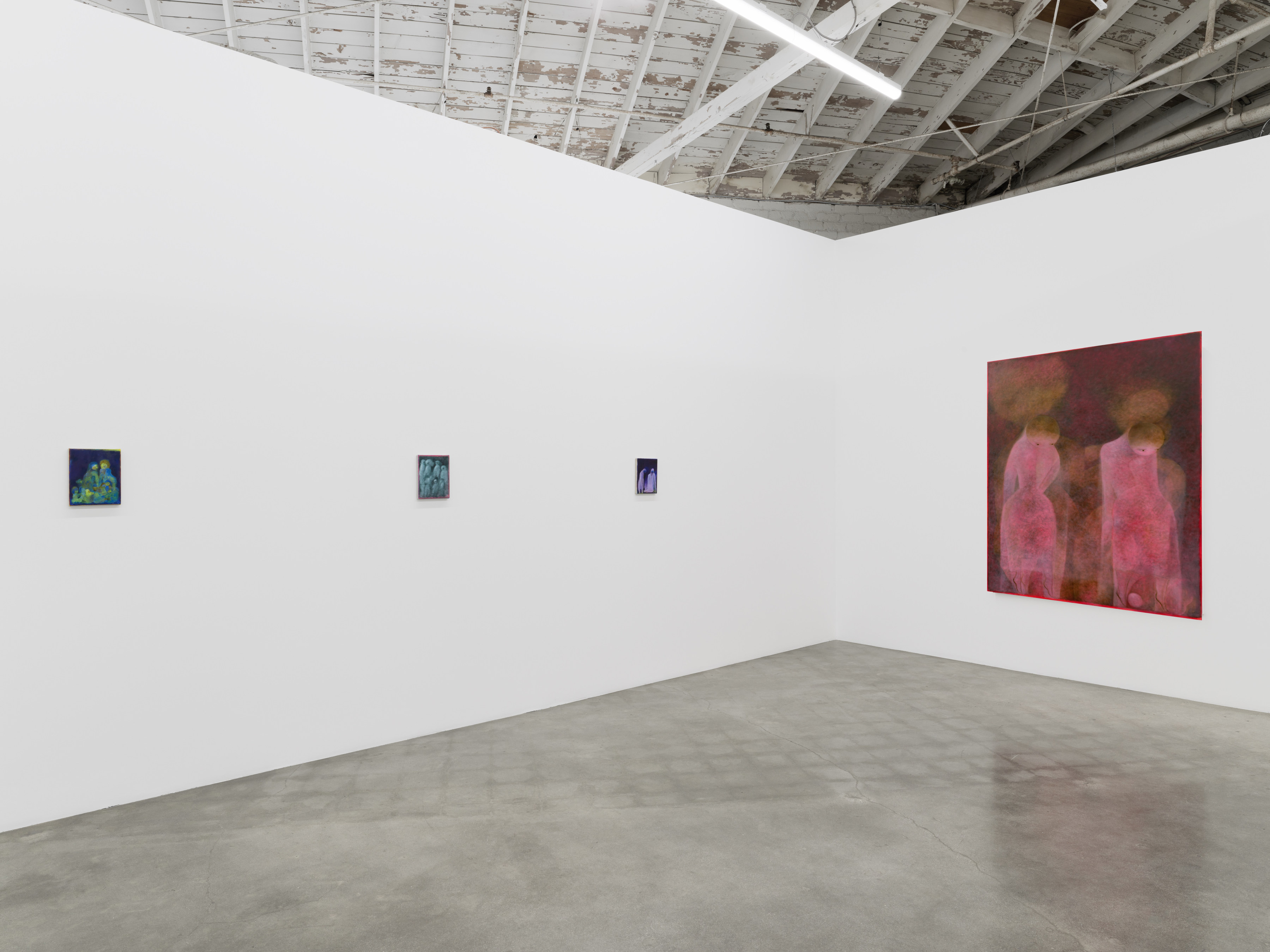 Installation view of Tahnee Lonsdale's "A billion tiny moons" at Night Gallery.