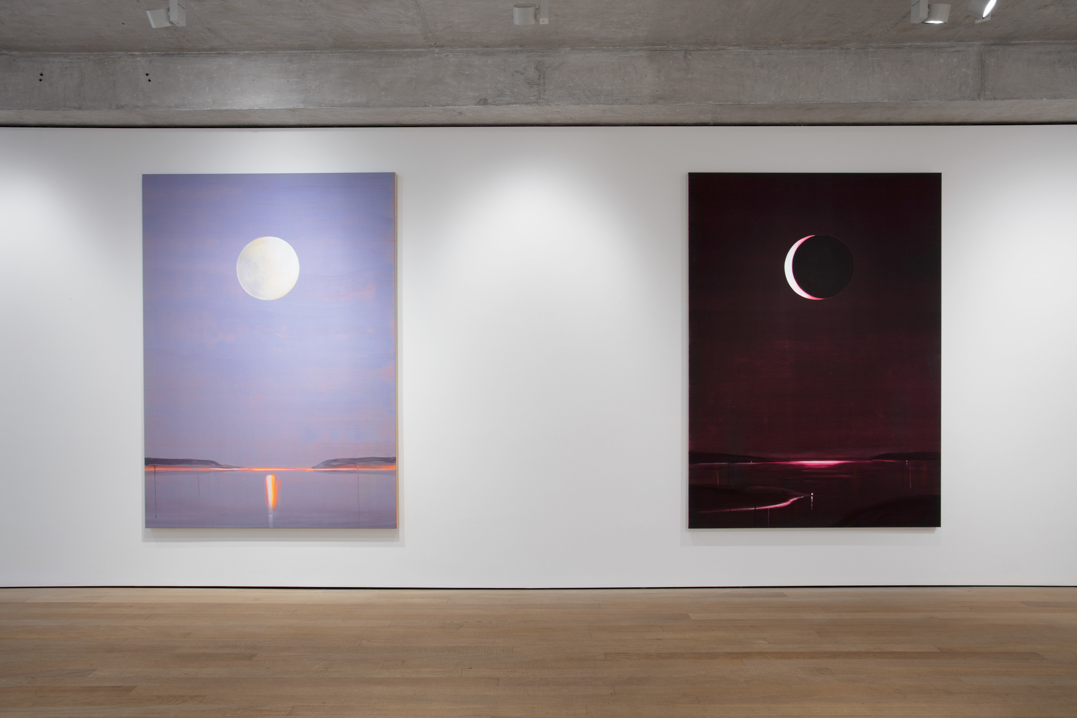 Wanda Koop, Eclilpse, installation view, 2023