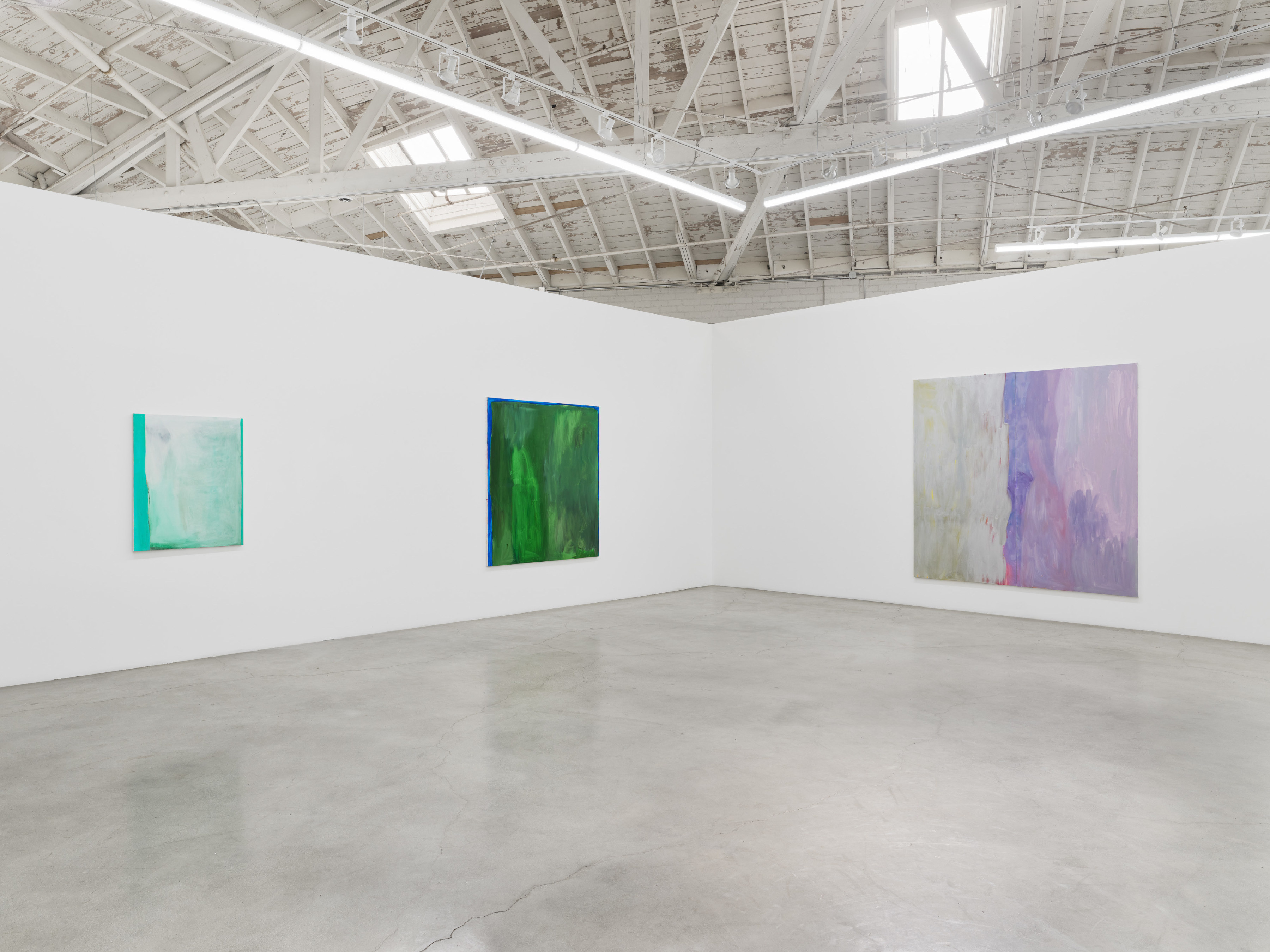 Installation view of Jane Swavely's "Supernatural" at Night Gallery, 2025