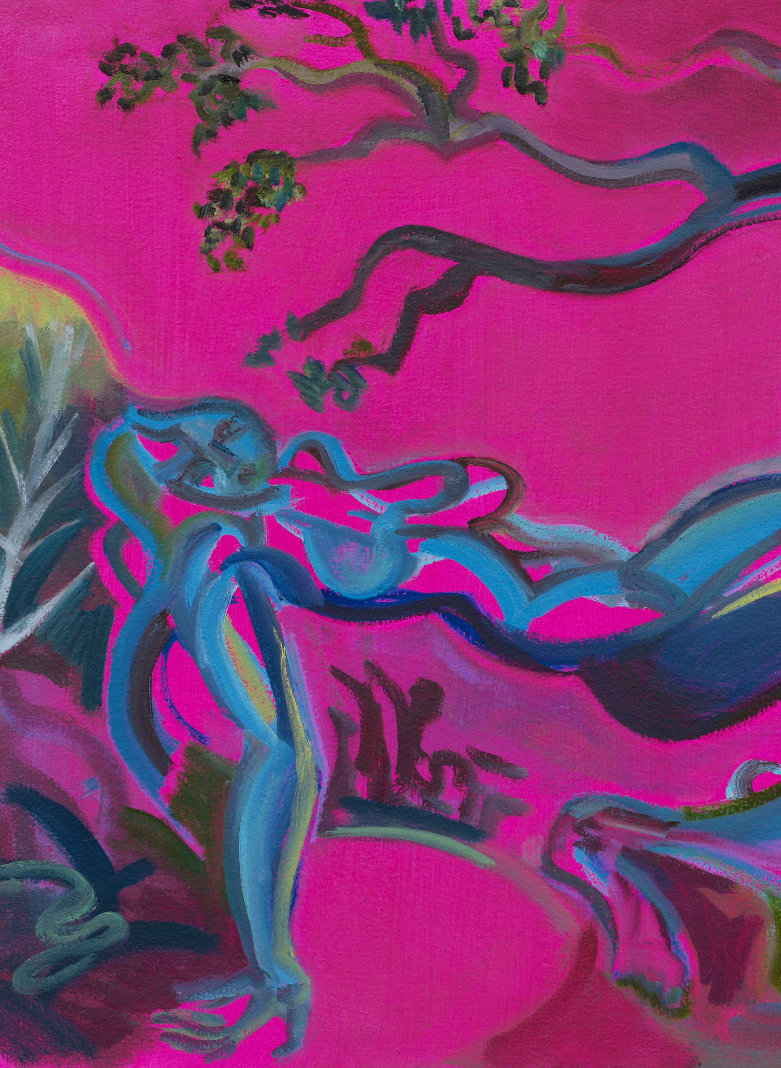 Detail of Mira Dancy's "Self Passage"