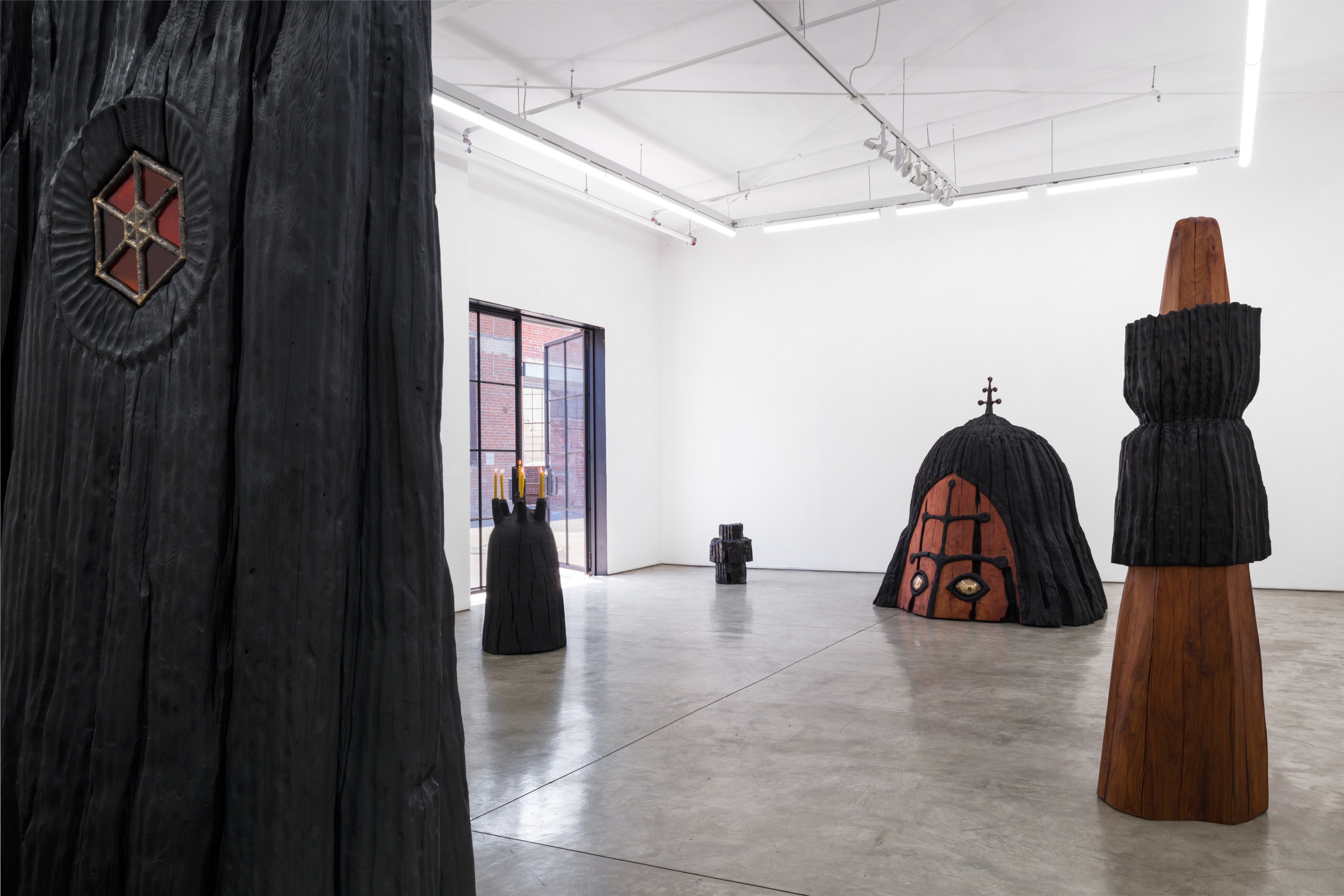 Installation view of "Relic, Reliquary, Requiem"