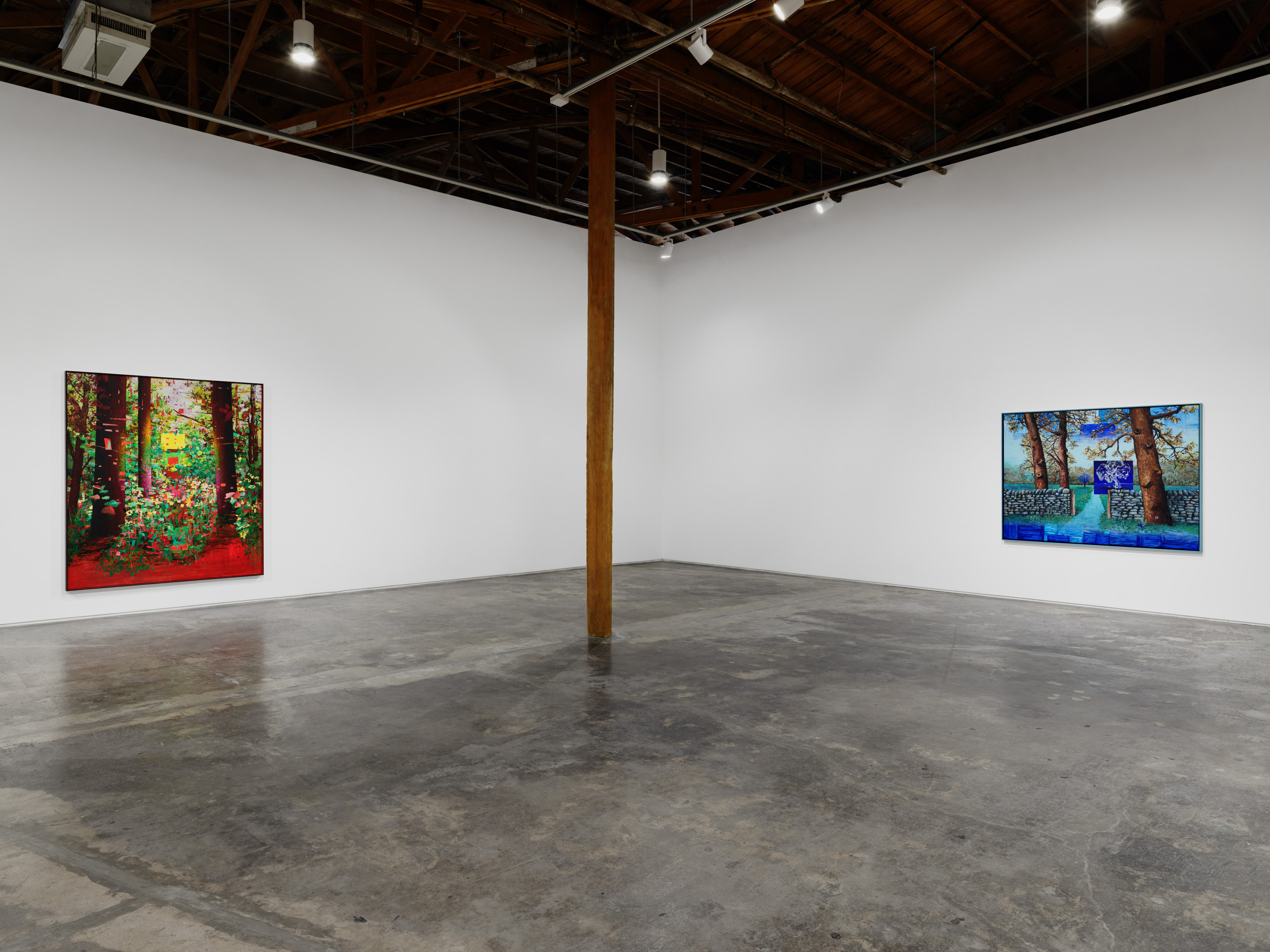 Installation view of "Peace Fellow"