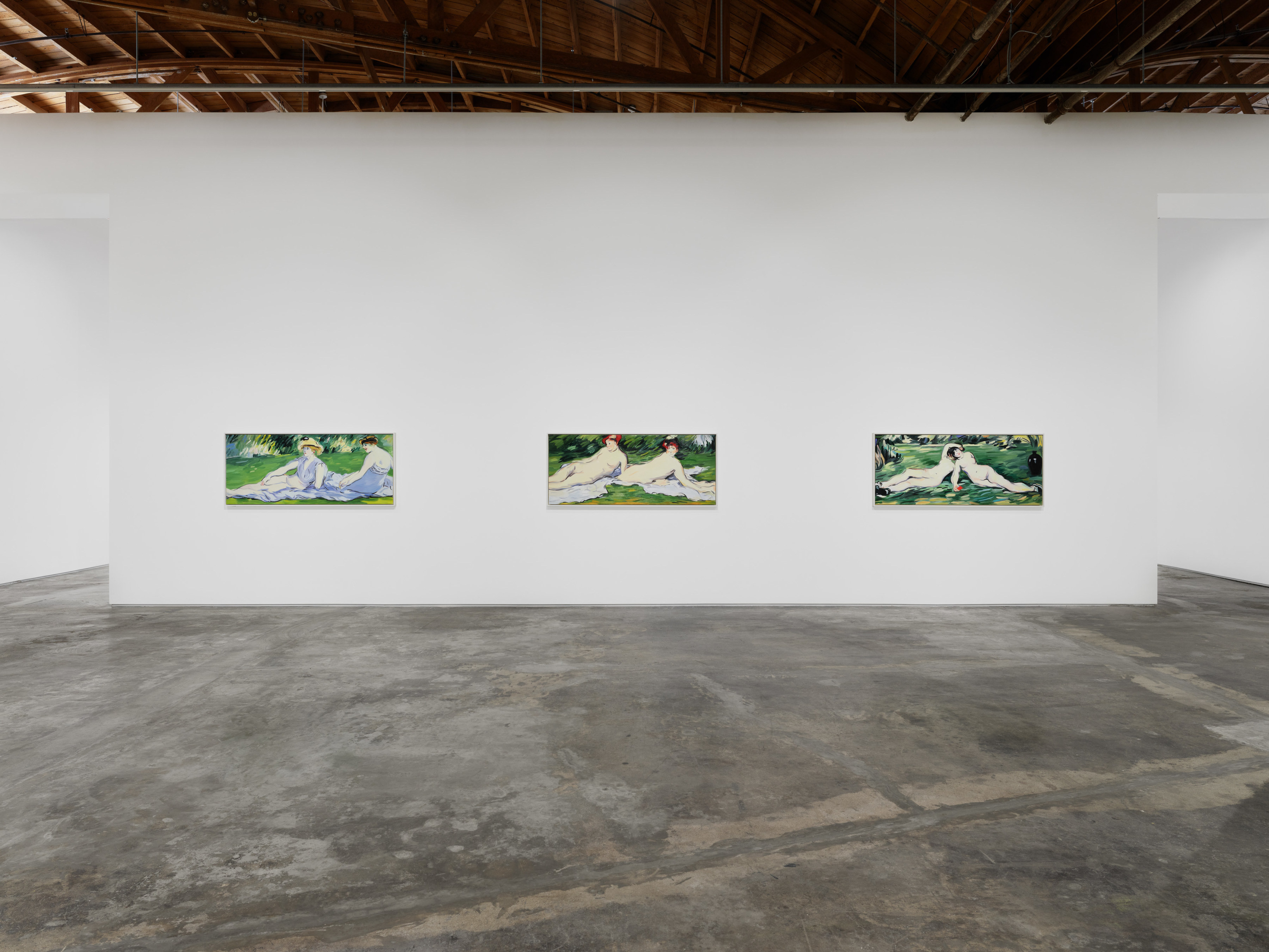 Installation view of Cynthia Daignault’s exhibition “The Lemon” at Night Gallery