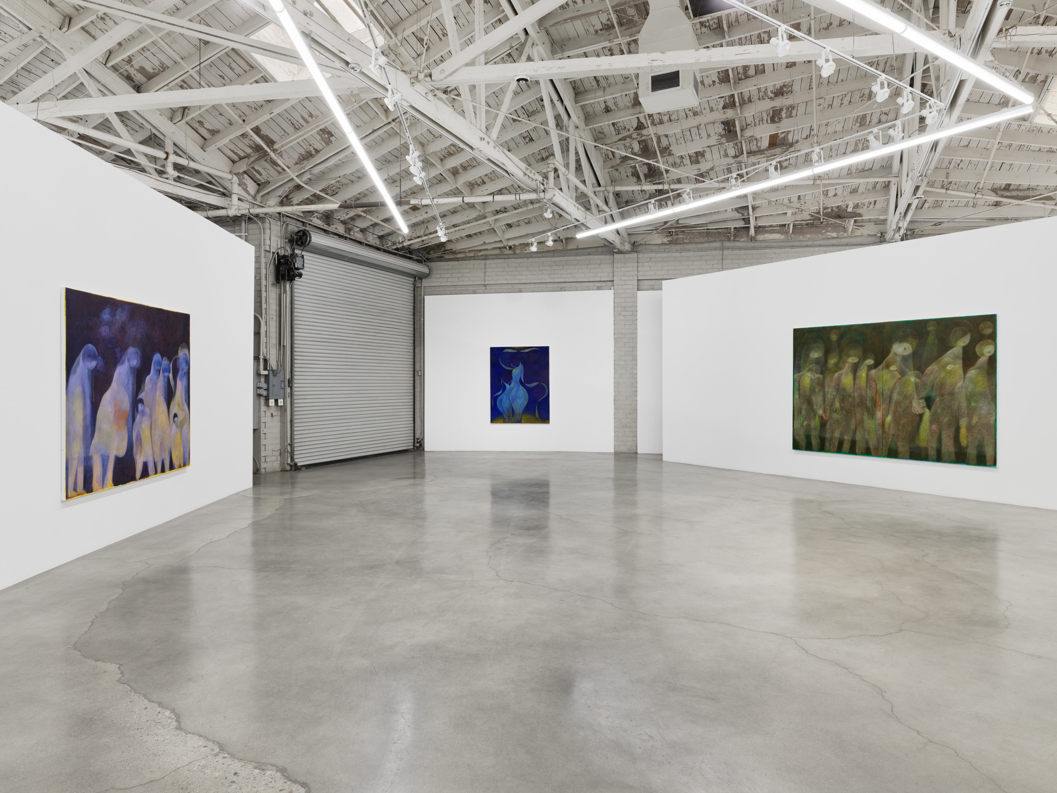 Installation view of Tahnee Lonsdale's "A billion tiny moons" at Night Gallery.