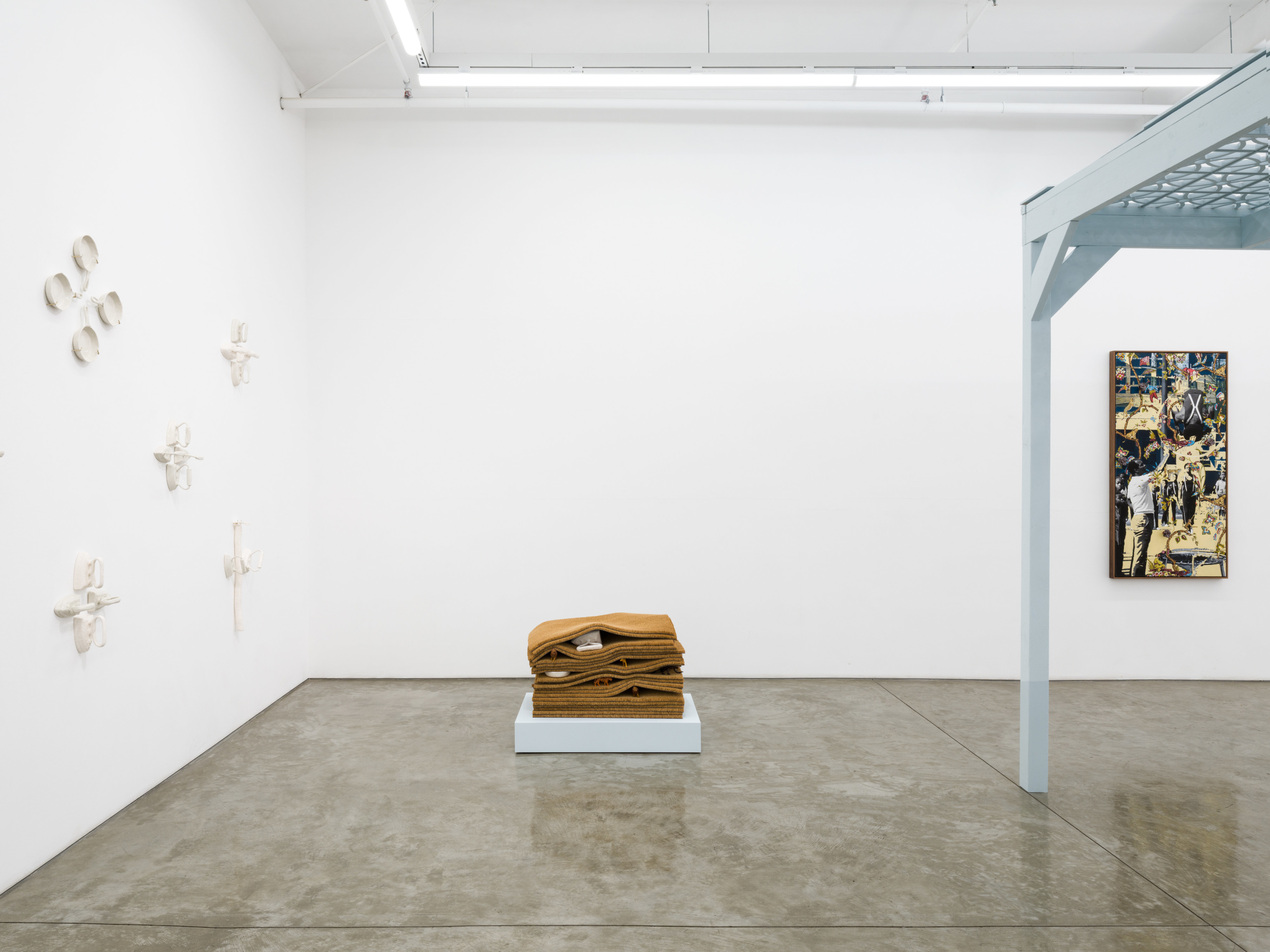 Installation view of "Dust of the Streets"