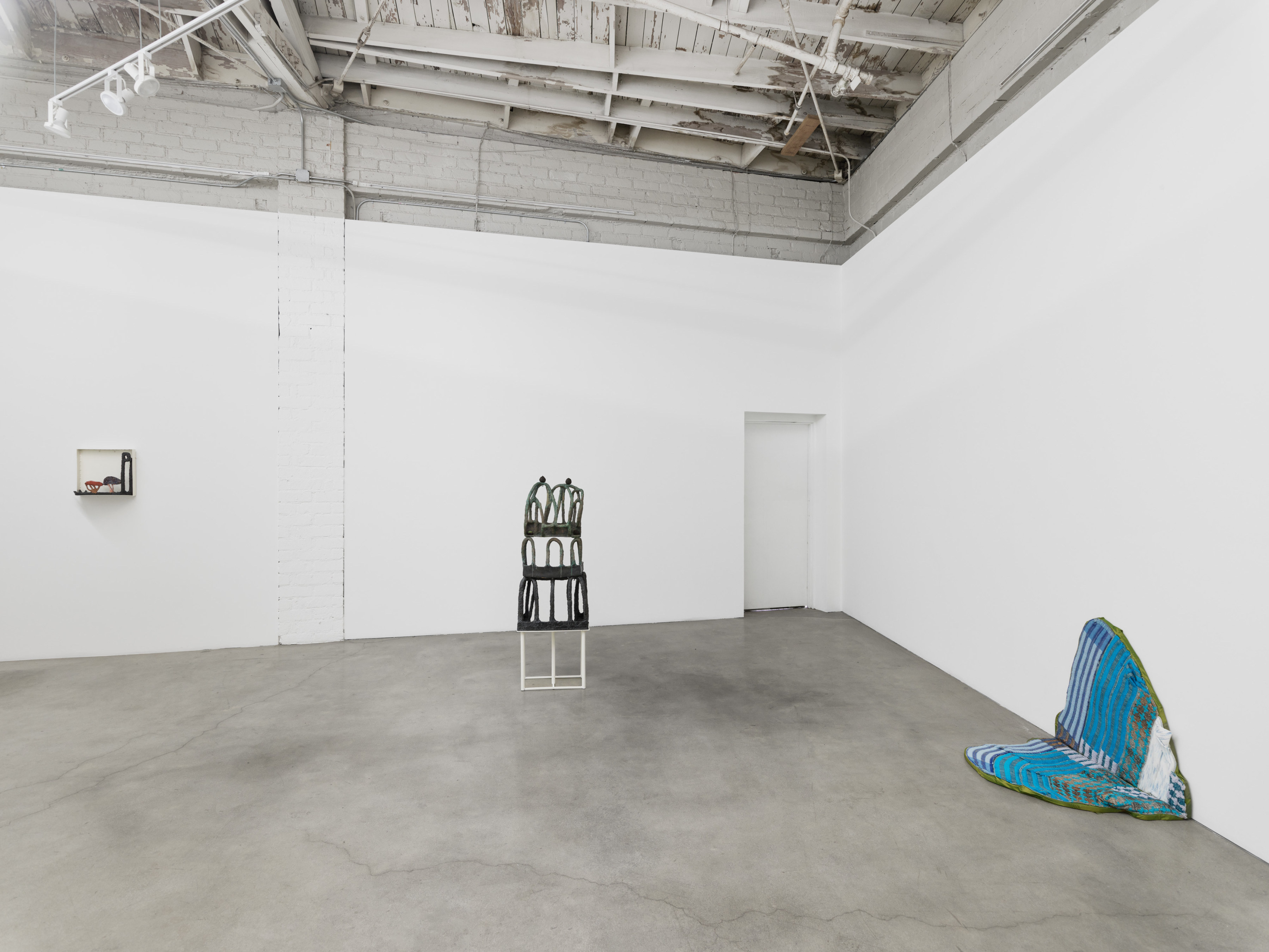 Installation view of Form and Feeling at Night Gallery.