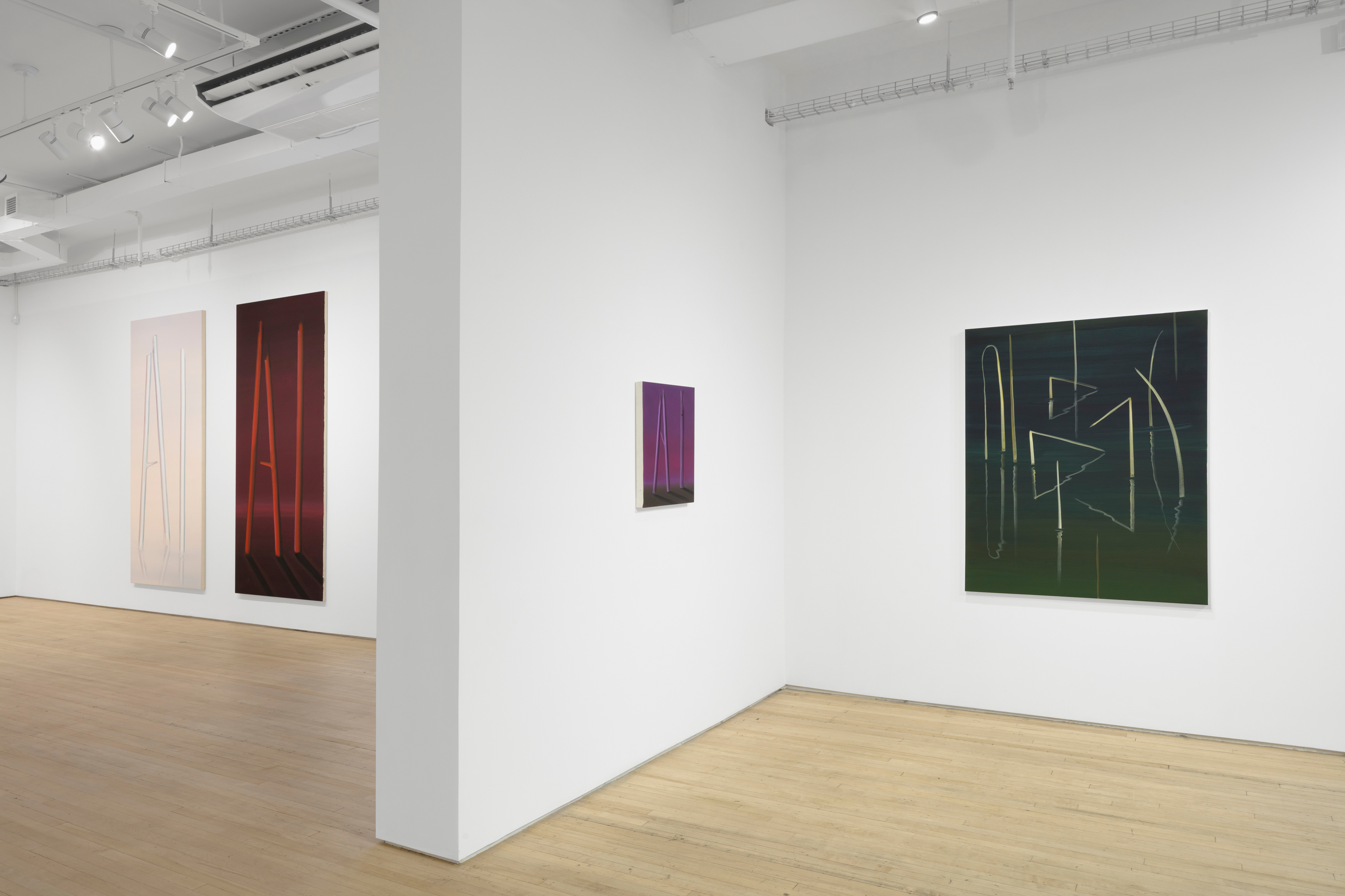 Installation view of "Magnetic Field" 