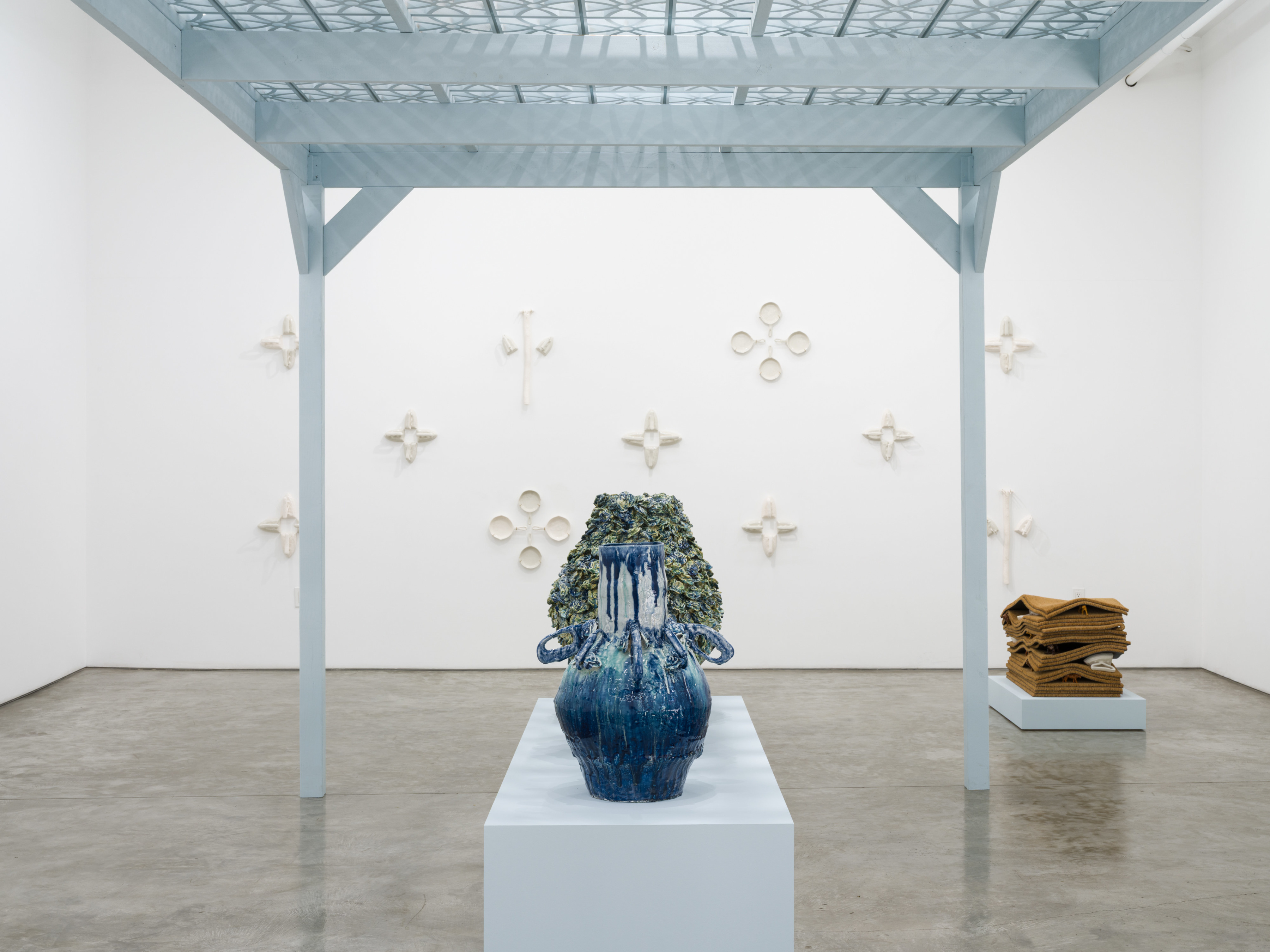 Installation view of "Dust of the Streets"