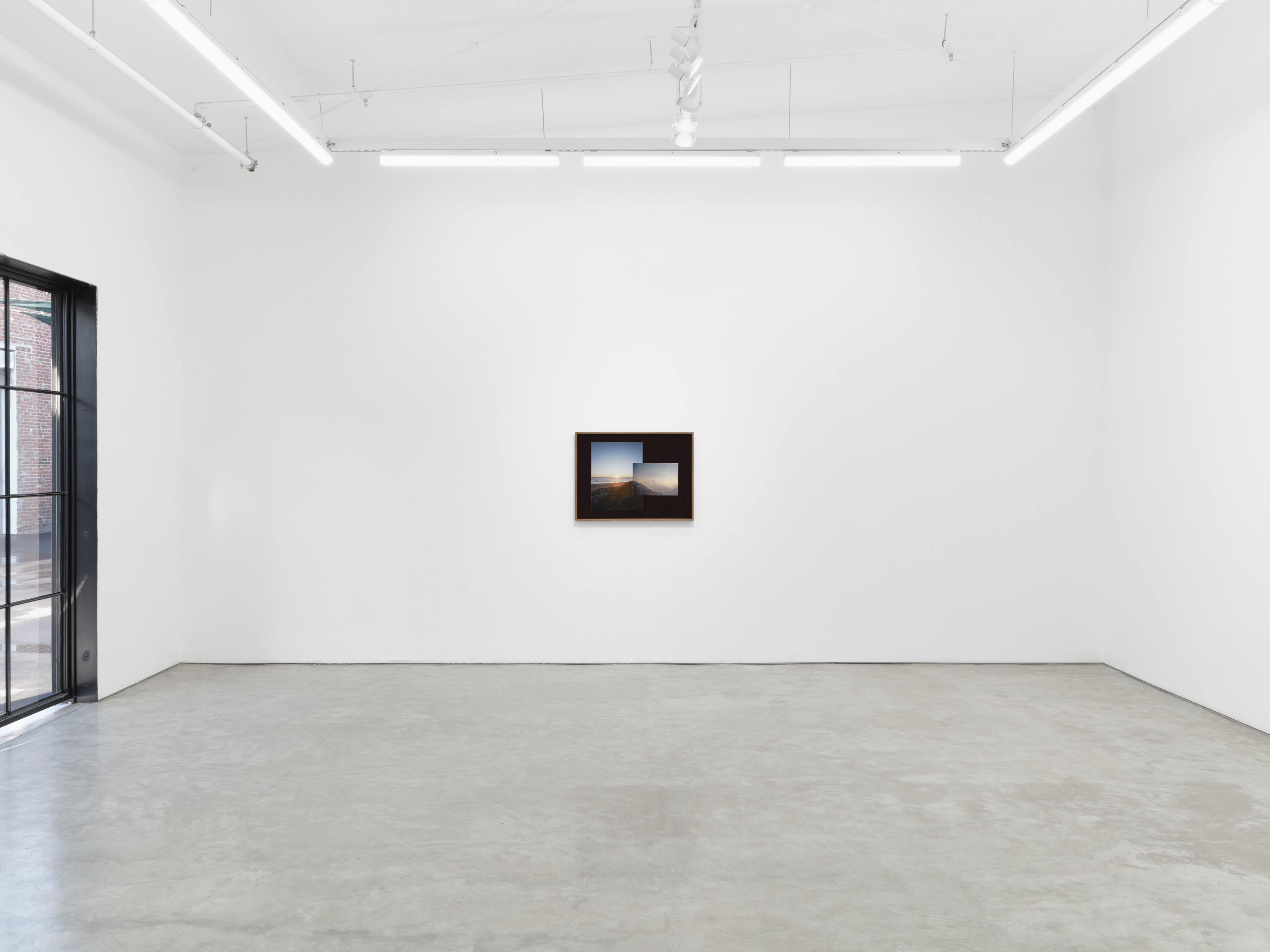 Installation view of Elise Rasmussen's "the beautiful" at Night Gallery