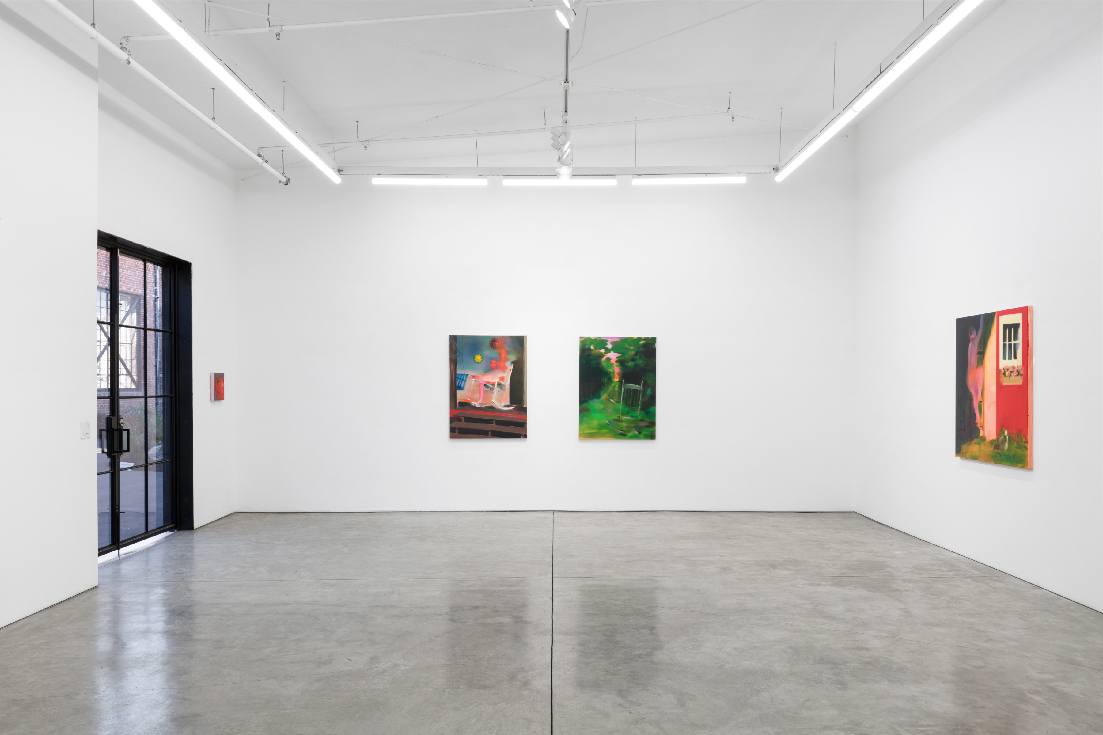 Installation view of Cathleen Clarke’s “Morning Star” at Night Gallery