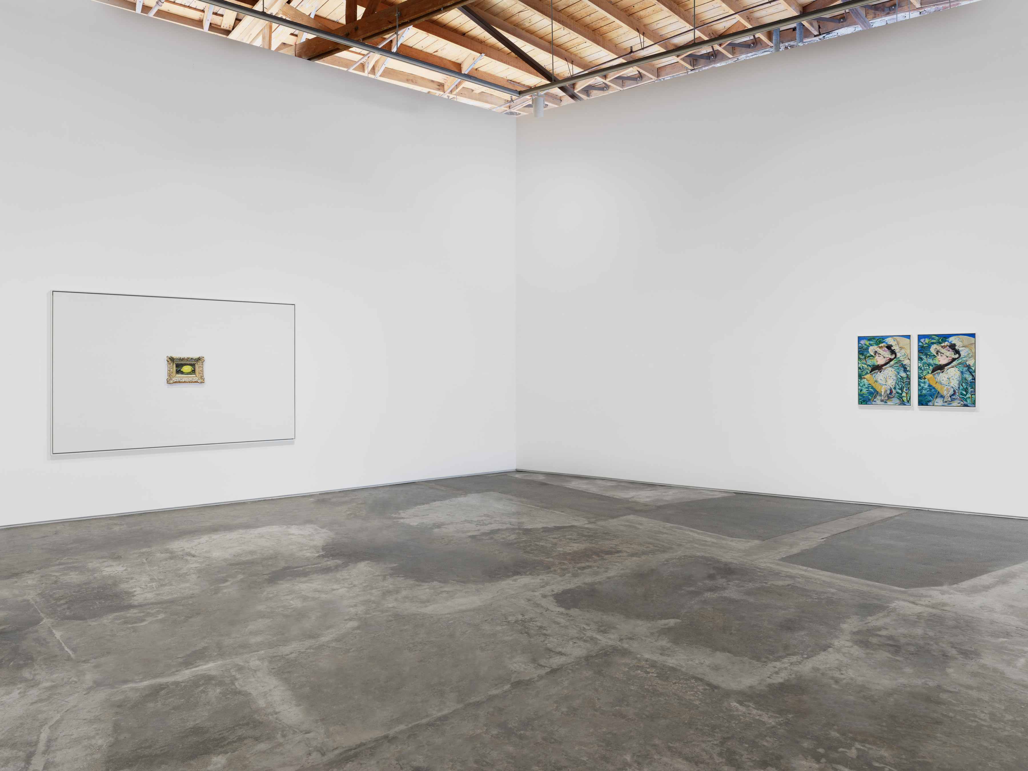 Installation view of Cynthia Daignault’s exhibition “The Lemon” at Night Gallery