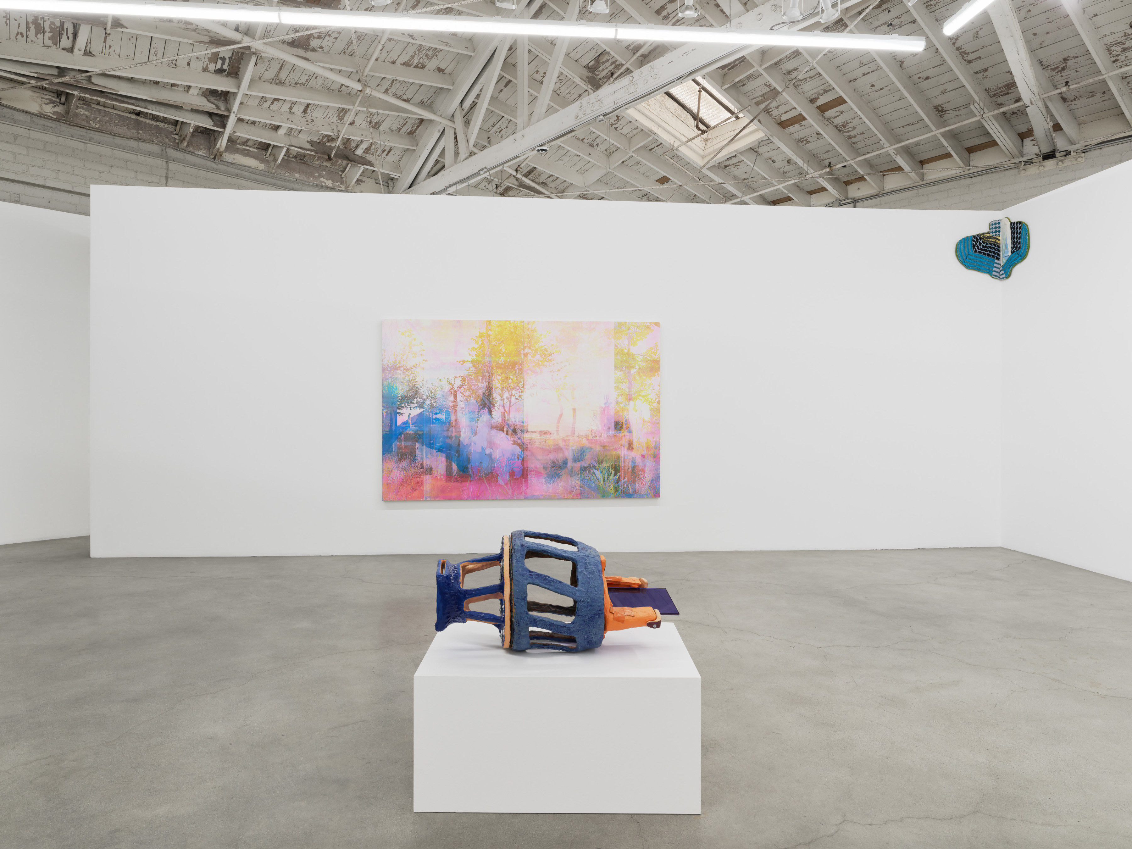 Installation view of Form and Feeling at Night Gallery.