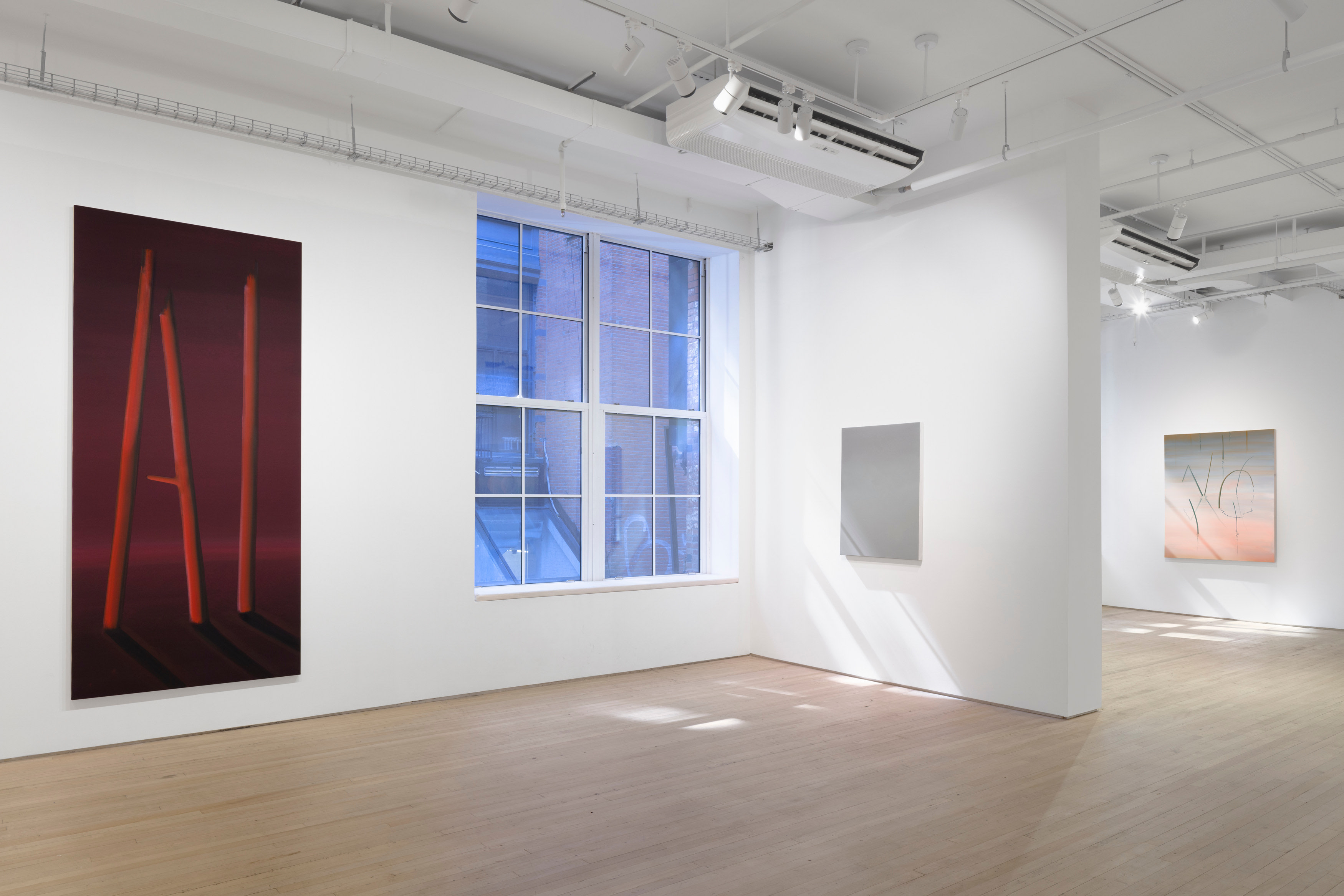 Installation view of "Magnetici Field" 