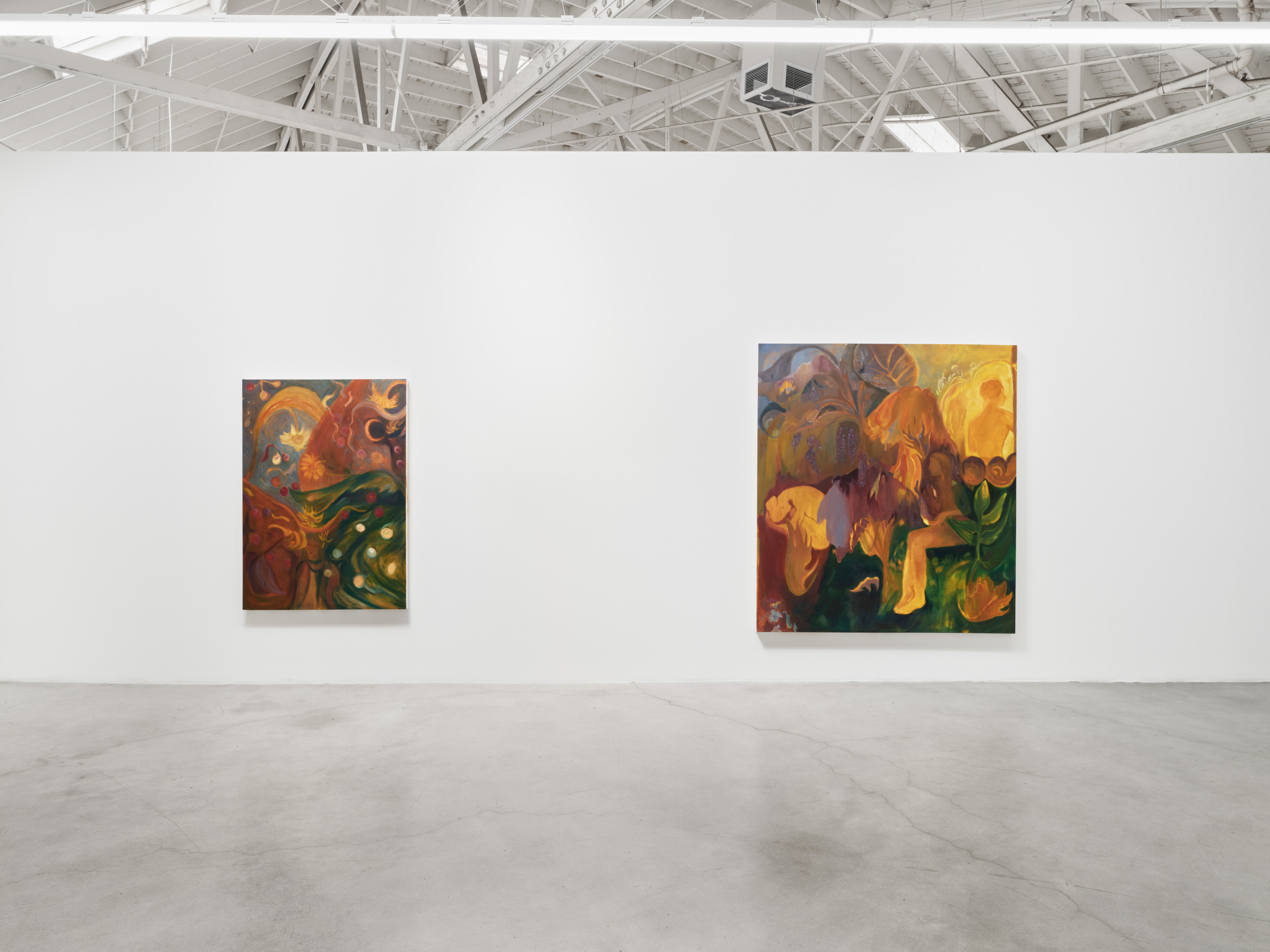 Darby Milbrath, Through the Veil, installation view, 2021