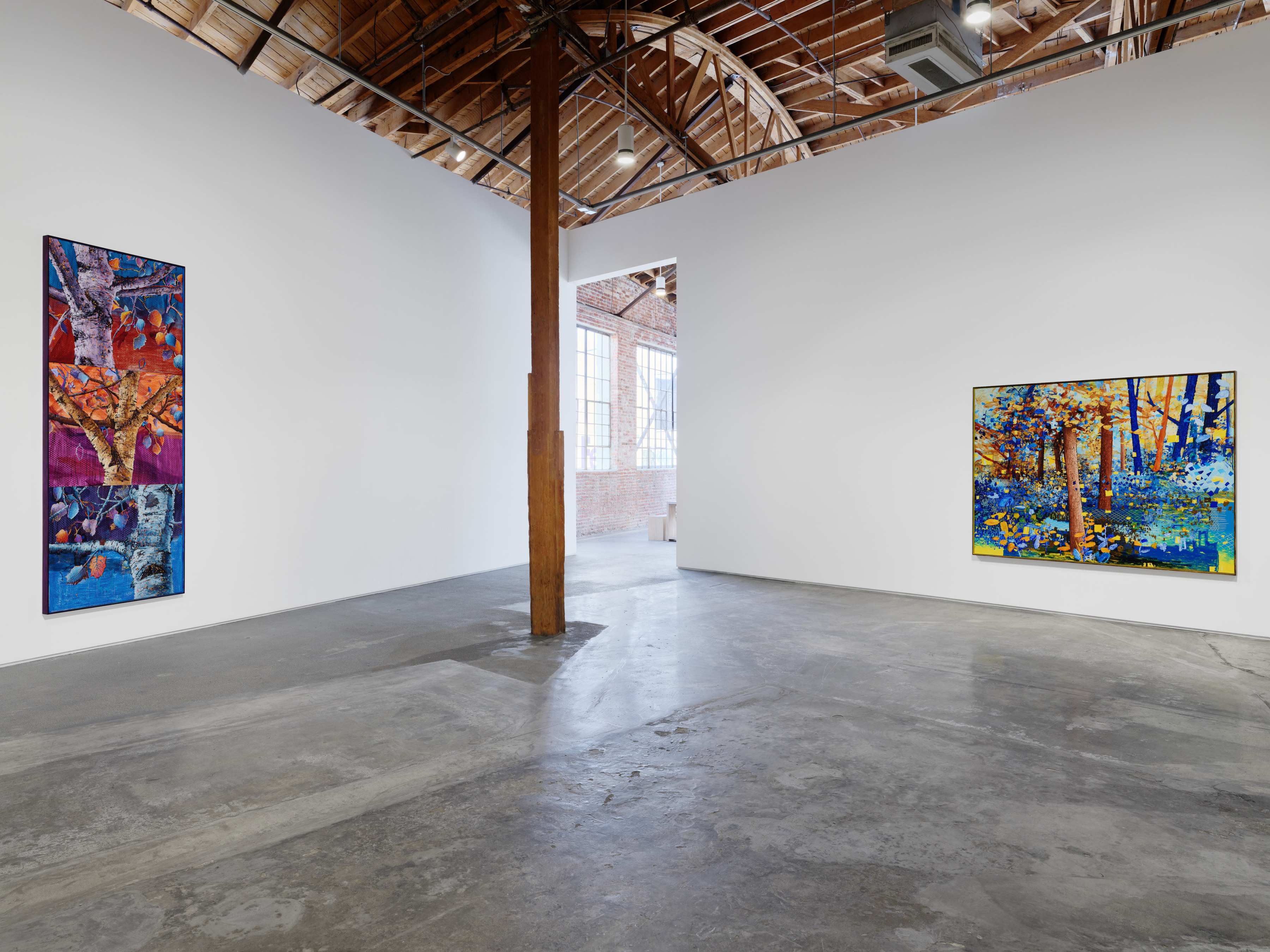 Installation view of "Peace Fellow"
