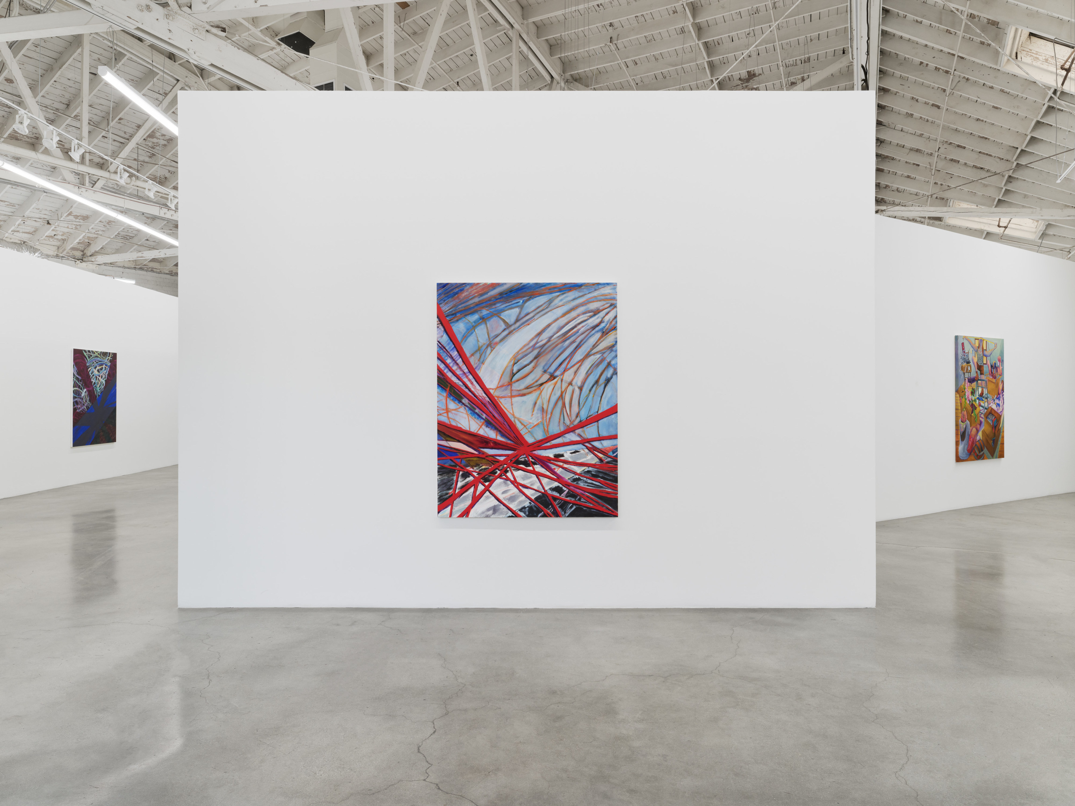 Installation view of Form and Feeling at Night Gallery.