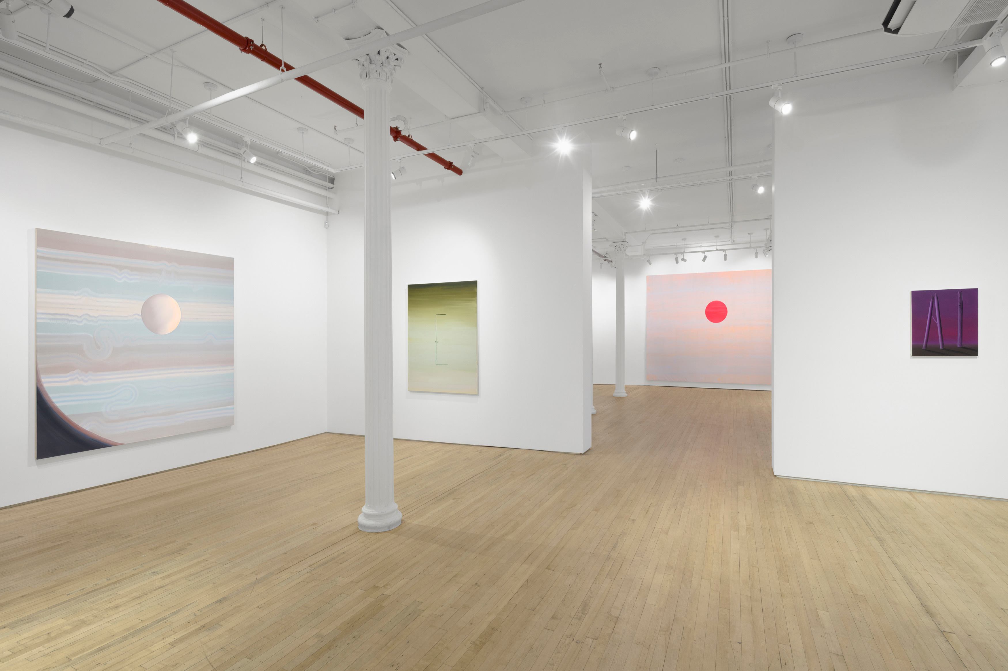 Installation view of "Magnetic Field"